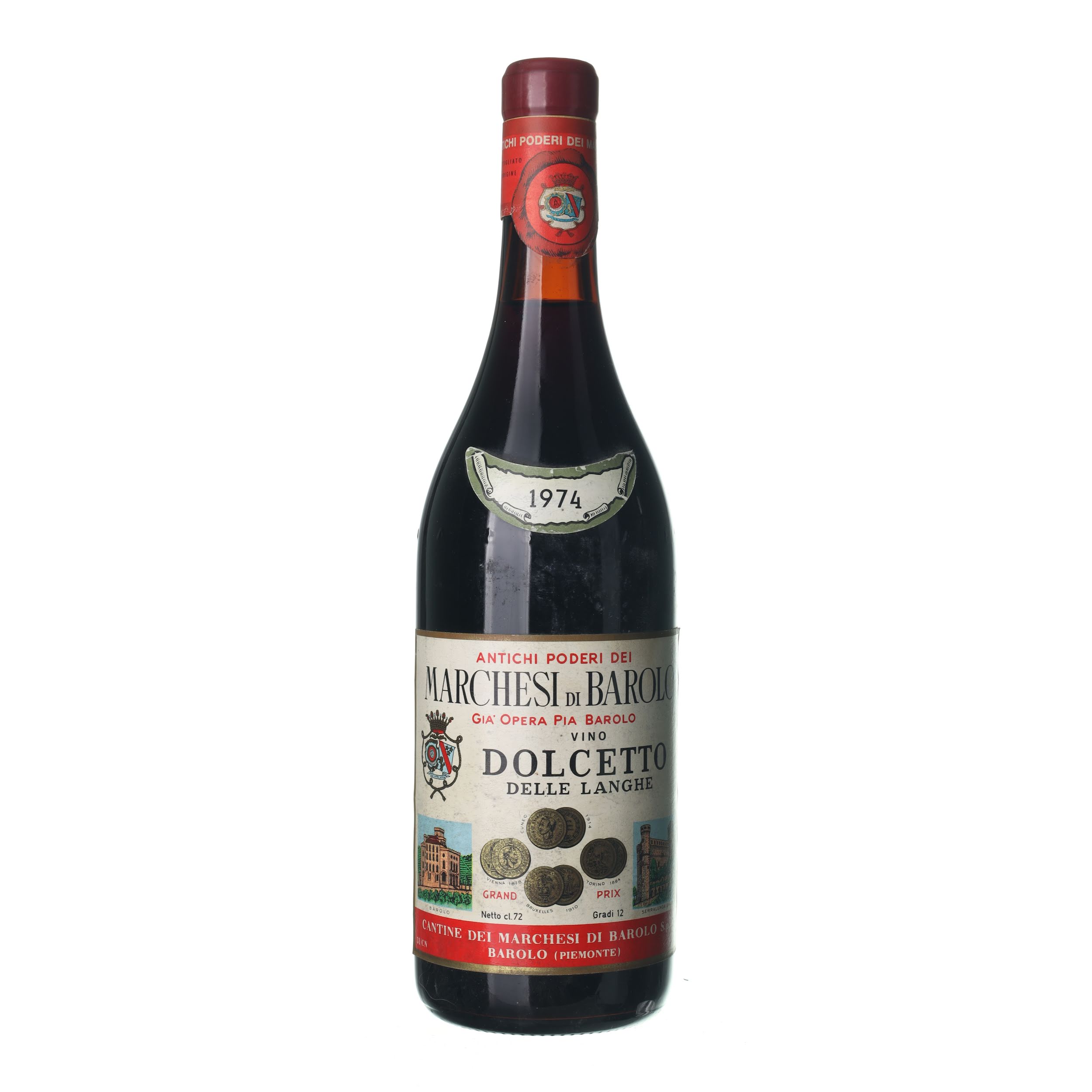 1974 Dolcetto Marchesi di Barolo (0,75l)