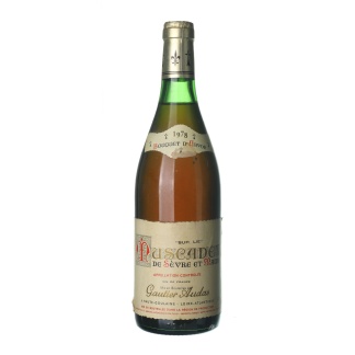 1978 Muscadet Gautier Audas (0,75l)