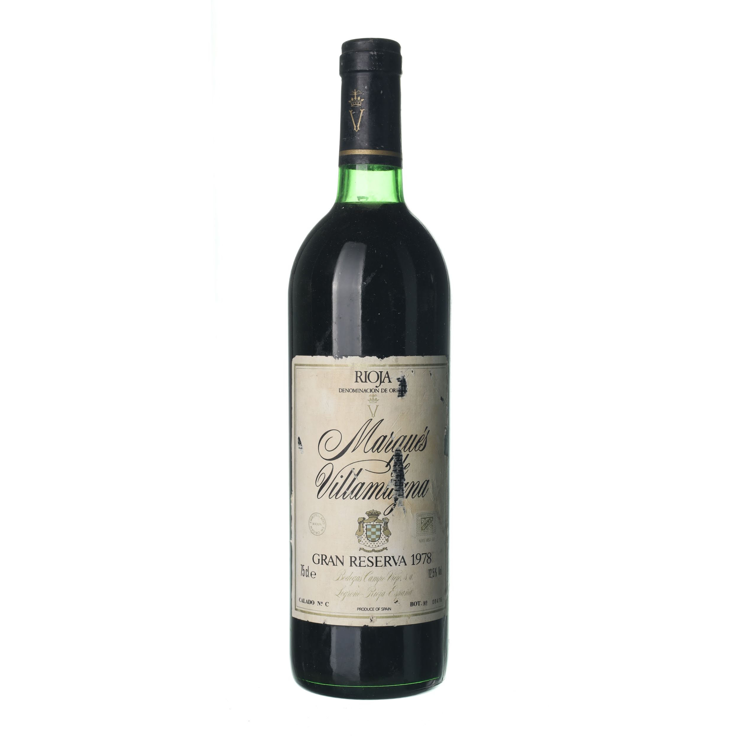 1978 Rioja Gran Reserva Marqués de Villamagna (0,75l)