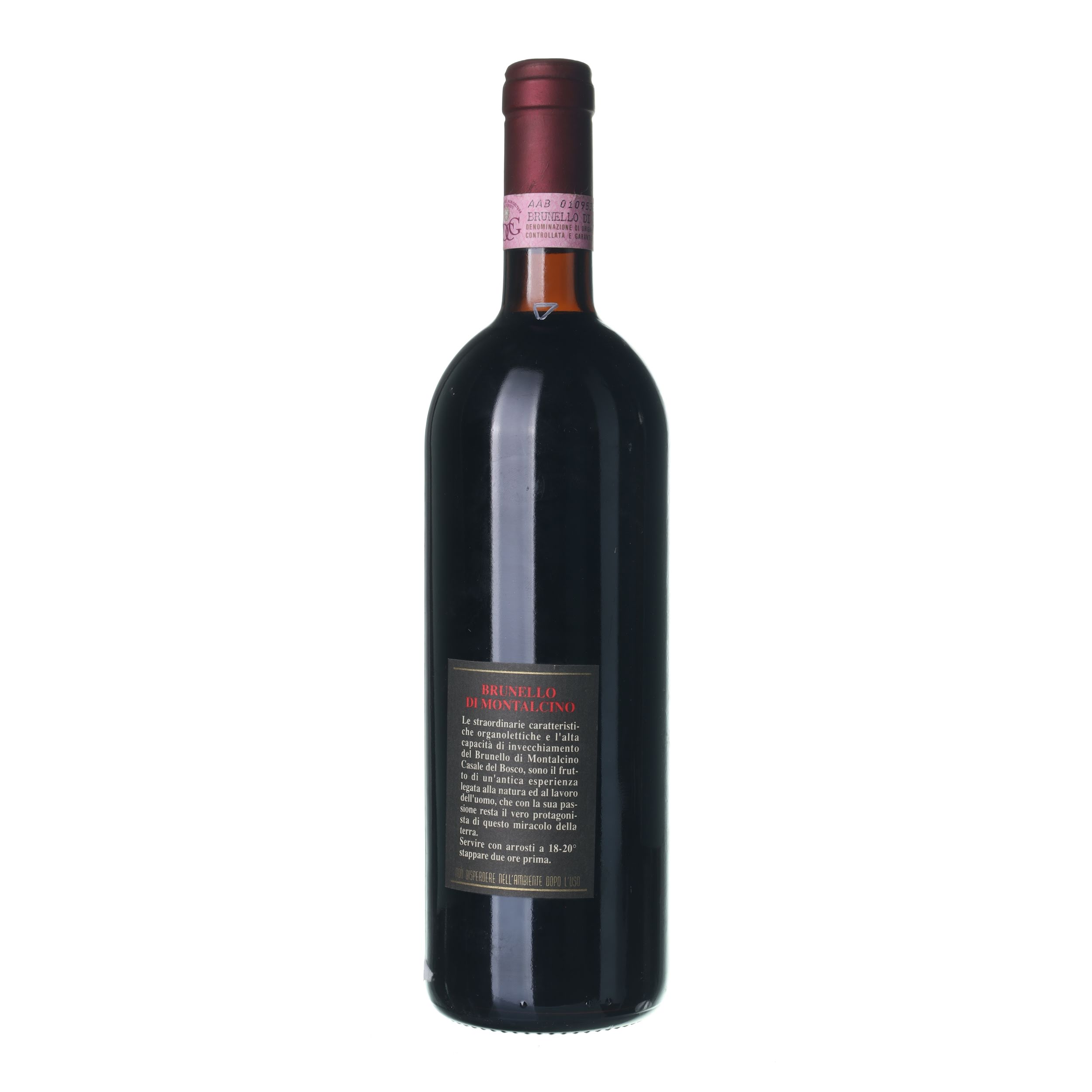 1989 Brunello di Montalcino Silvio Nardi (0,75l) - Obrázek 2