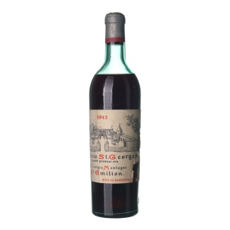 1943 Saint-Emilion Grand Cru Chateau St. Georges (0,75l)