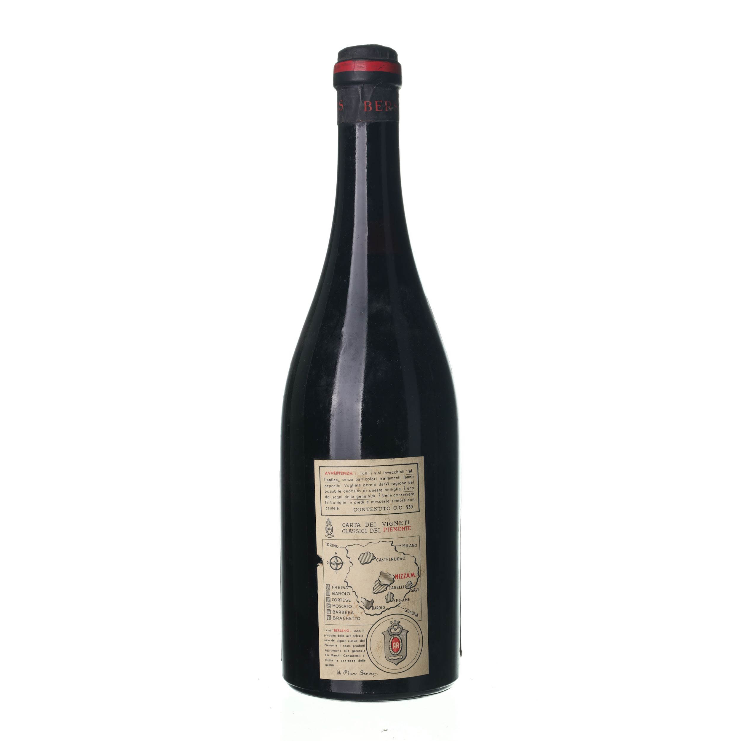 1959 Barolo Bersano (0,75l) - Obrázek 2