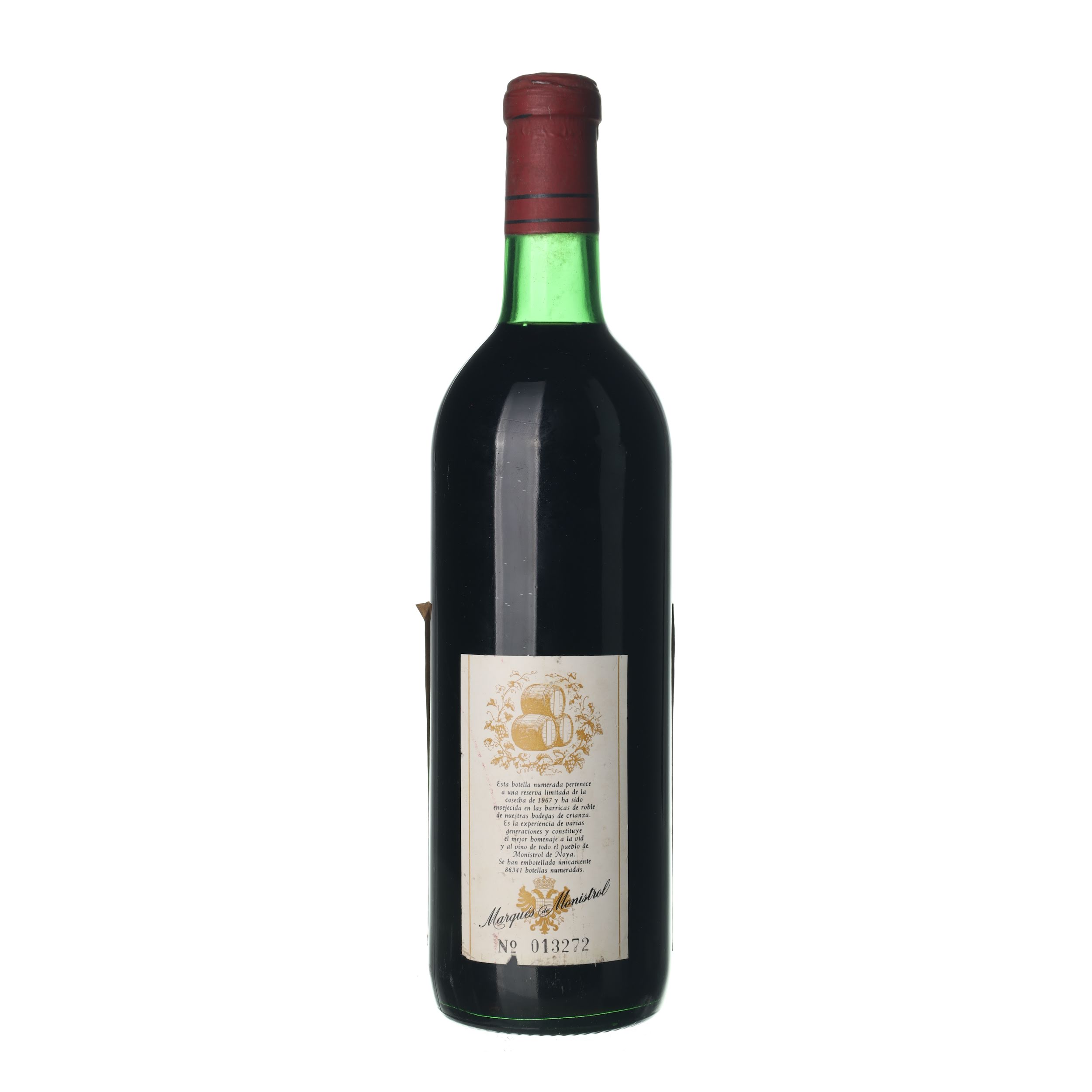 1967 Tinto Gran Reserva Marques de Monistrol (0,75l) - Obrázek 2
