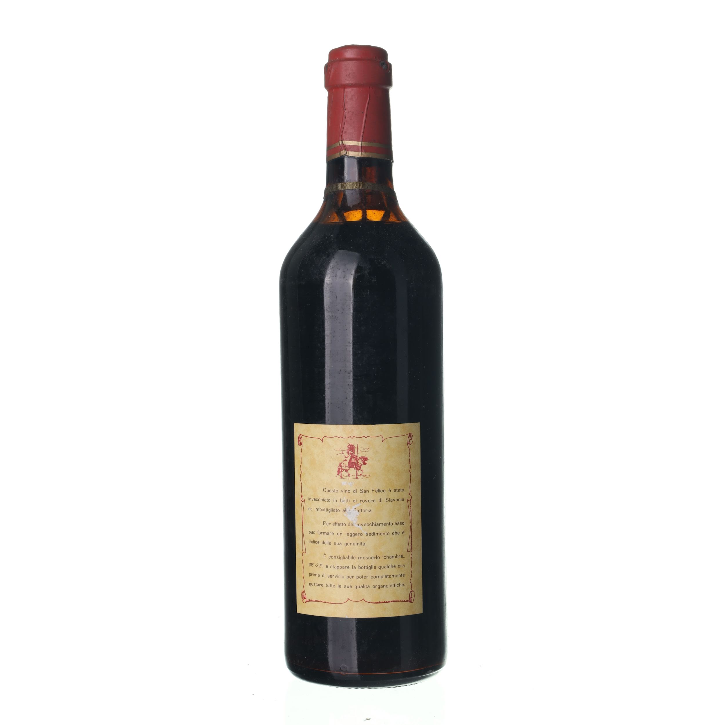 1968 Chianti Riserva San Felice (0,75l) - Obrázek 2