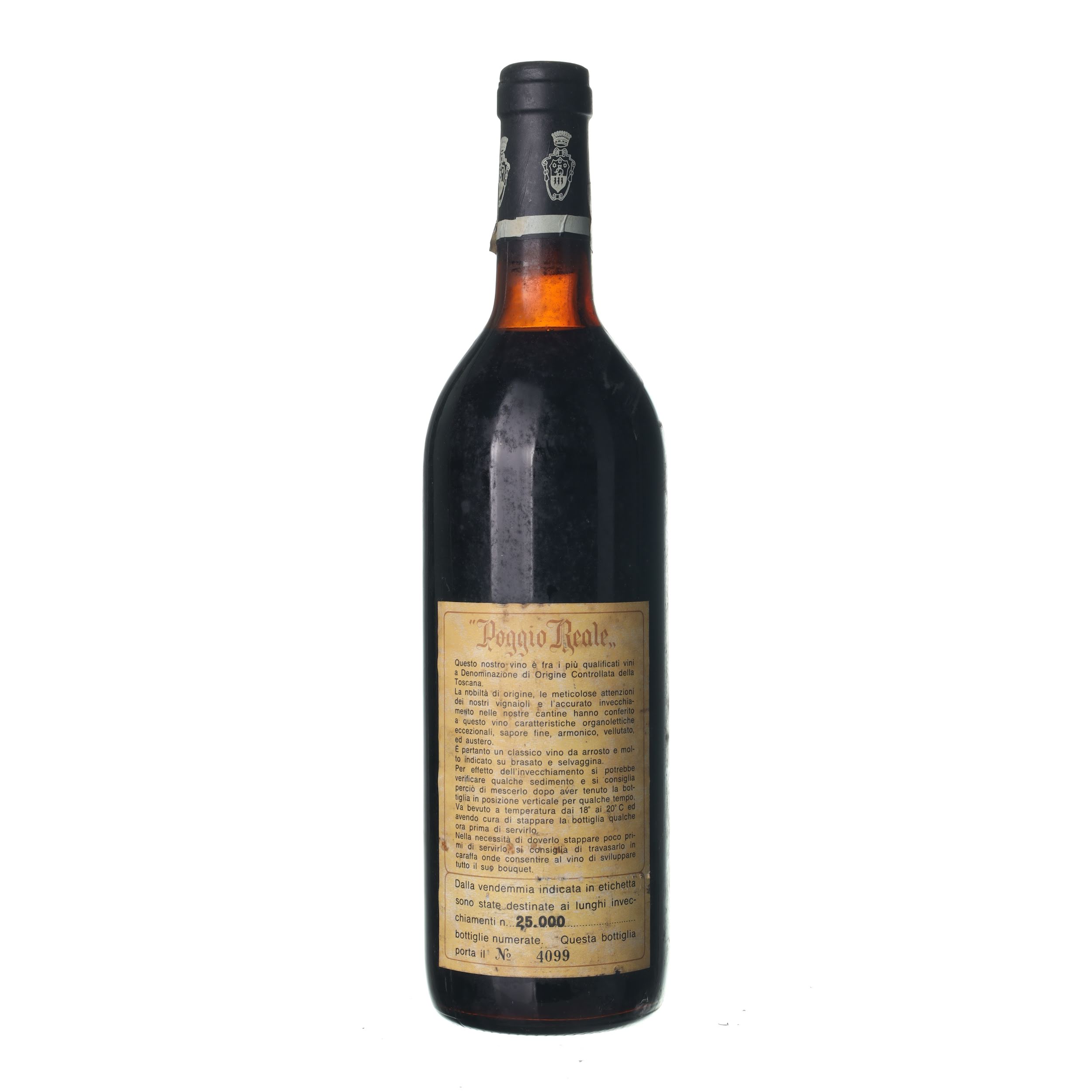 1974 Chianti Riserva Spalletti (0,75l) - Obrázek 2