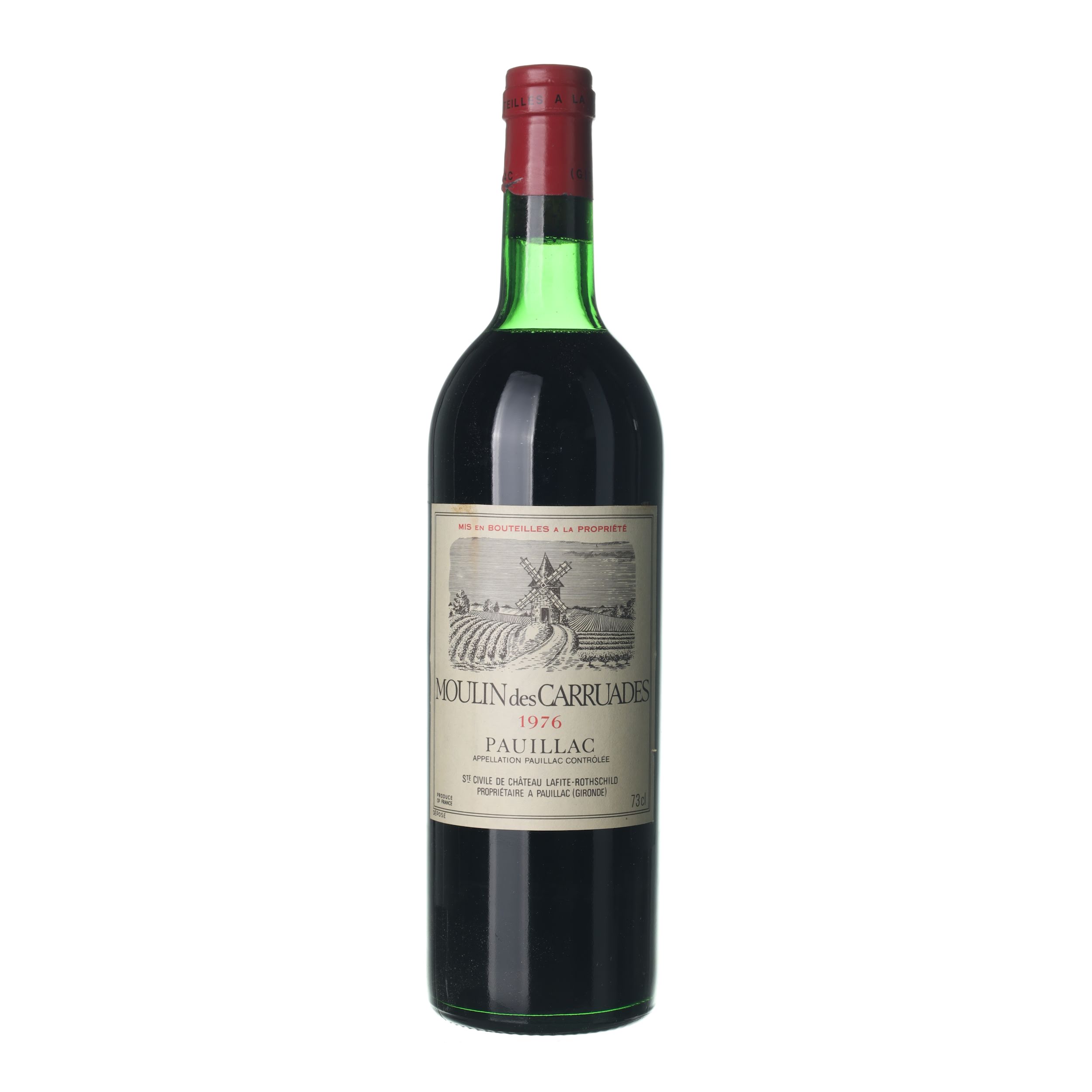 1976 Pauillac Chateau Lafite Rothschild Moulin de Carruades (0,75l)