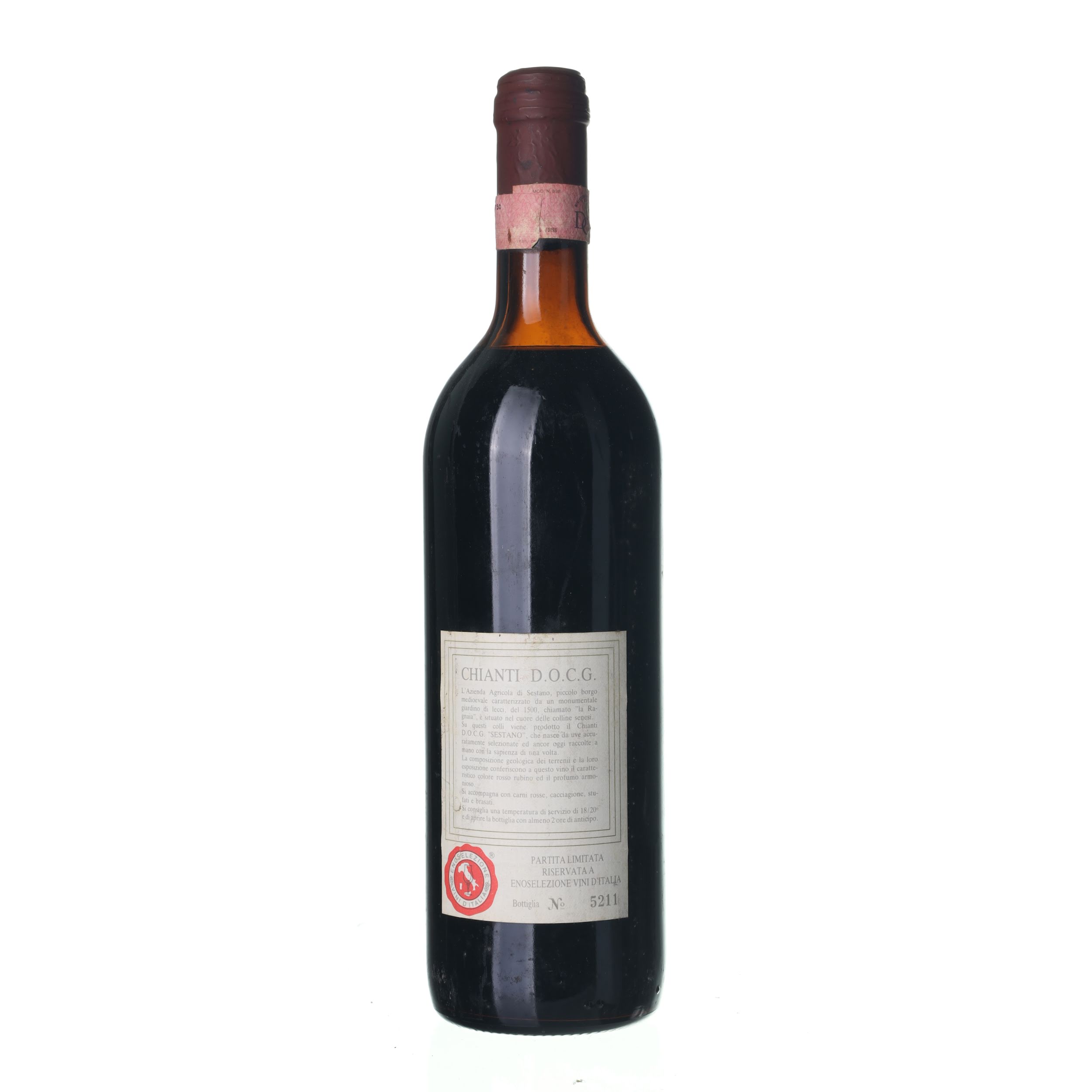 1988 Chianti Riserva Azienda Agricola Villa Sestano (0,75l) - Obrázek 2