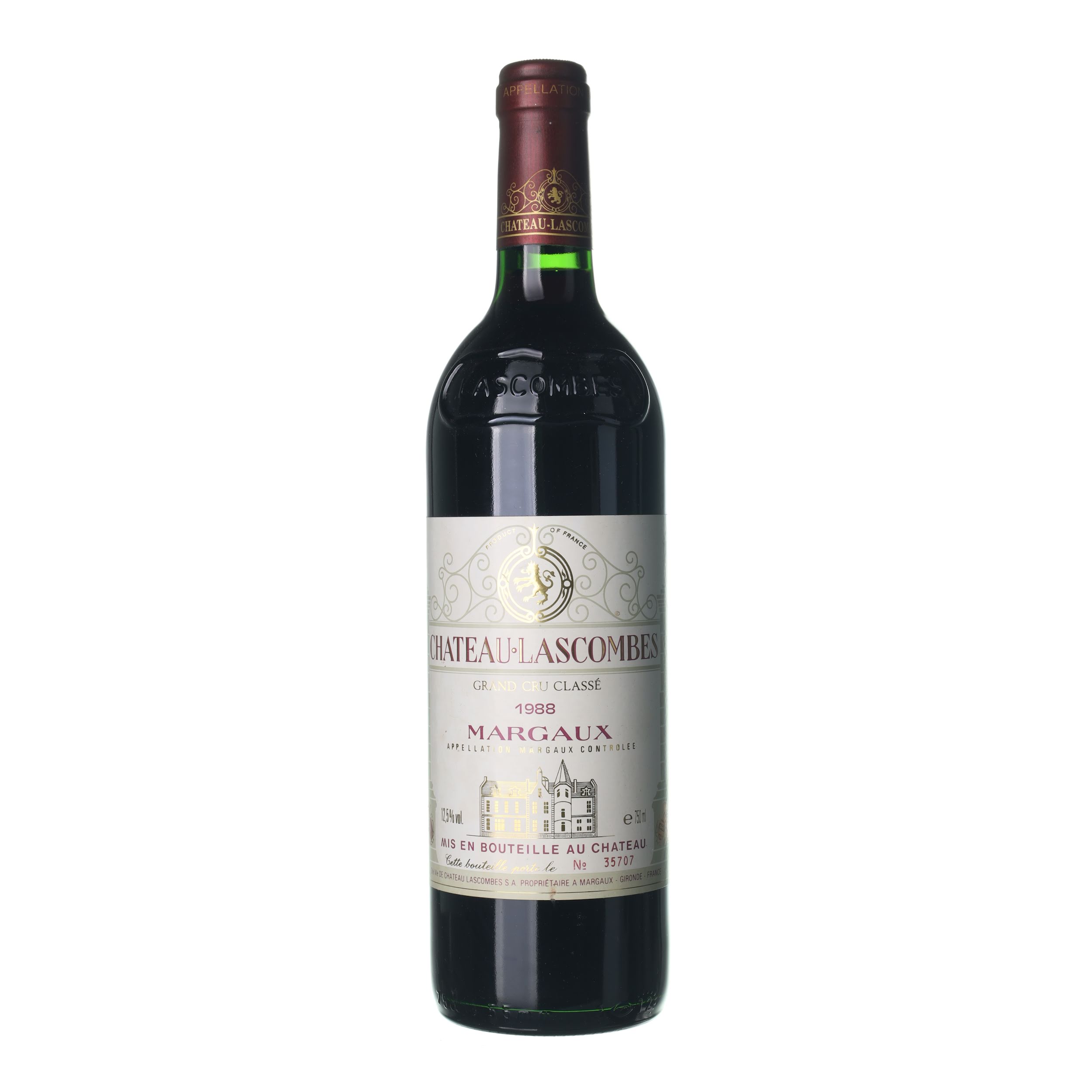 1988 Margaux Grand Cru Château Lascombes (0,75l)