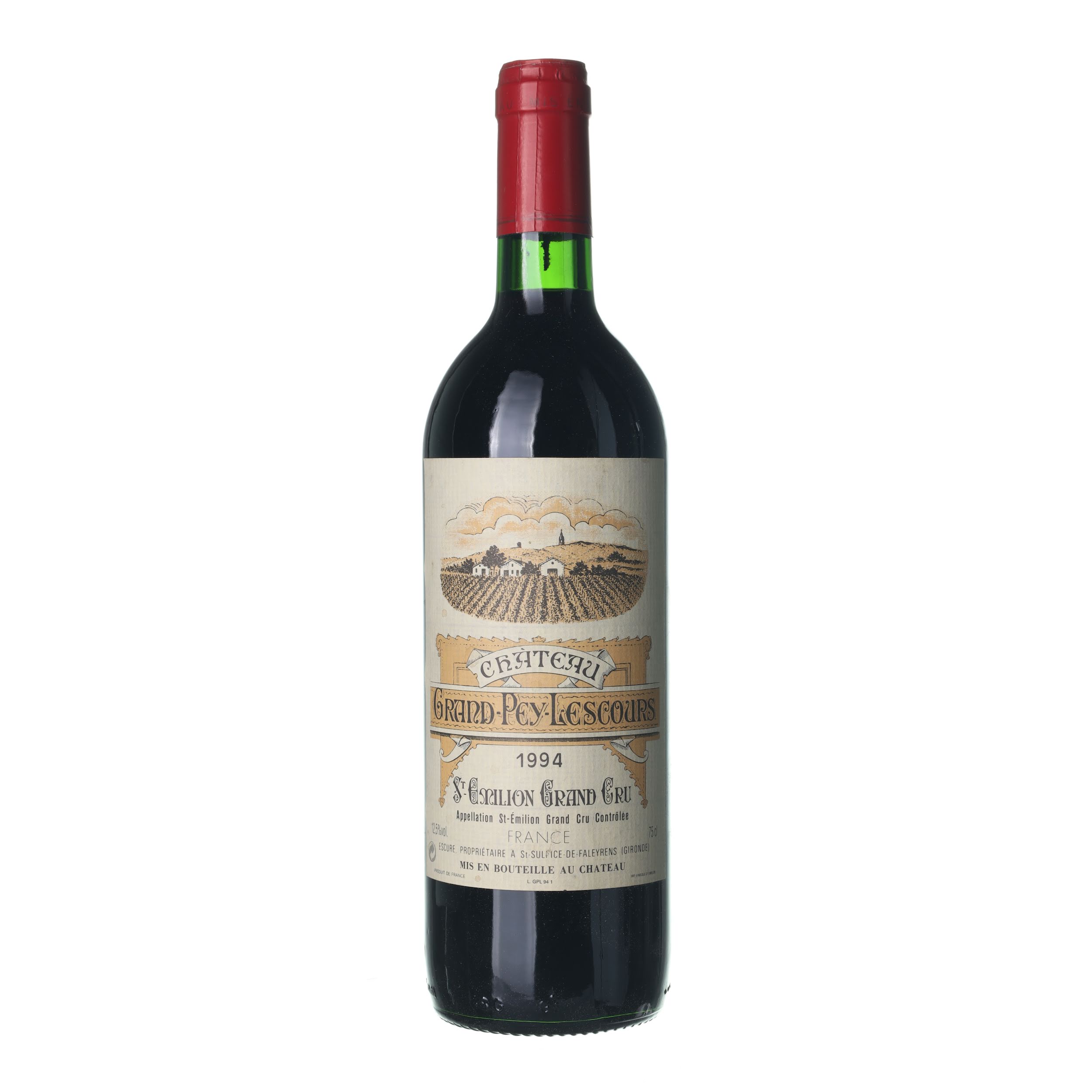 1994 Saint-Emilion Grand Cru Chateau Grand Pey Lescours (0,75l)