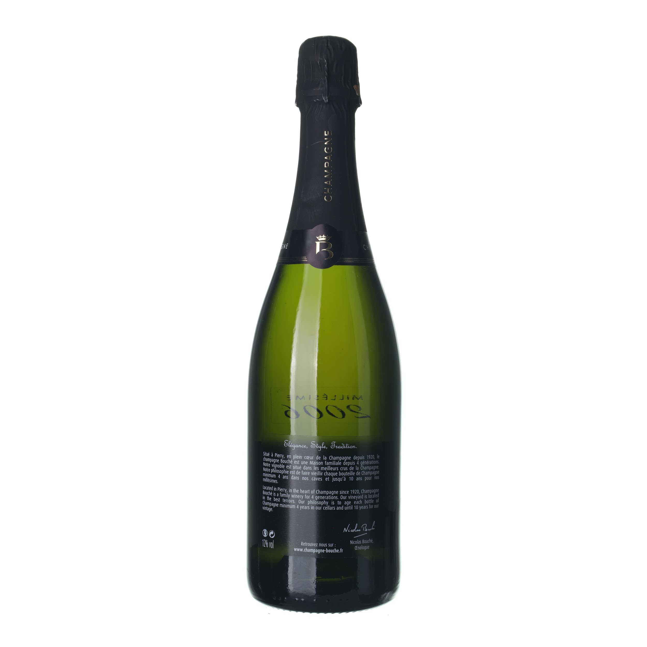 2006 Champagne Bouché Brut Millesime Vintage (0,75l) - Obrázek 2