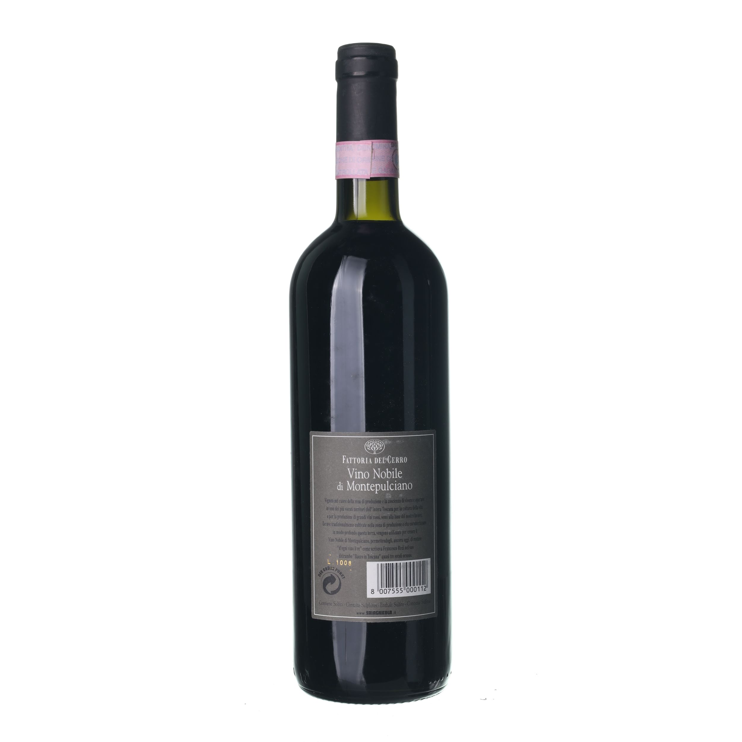 2006 Vino Nobile di Montepulciano Fattoria del Cerro (0,75l) - Obrázek 2