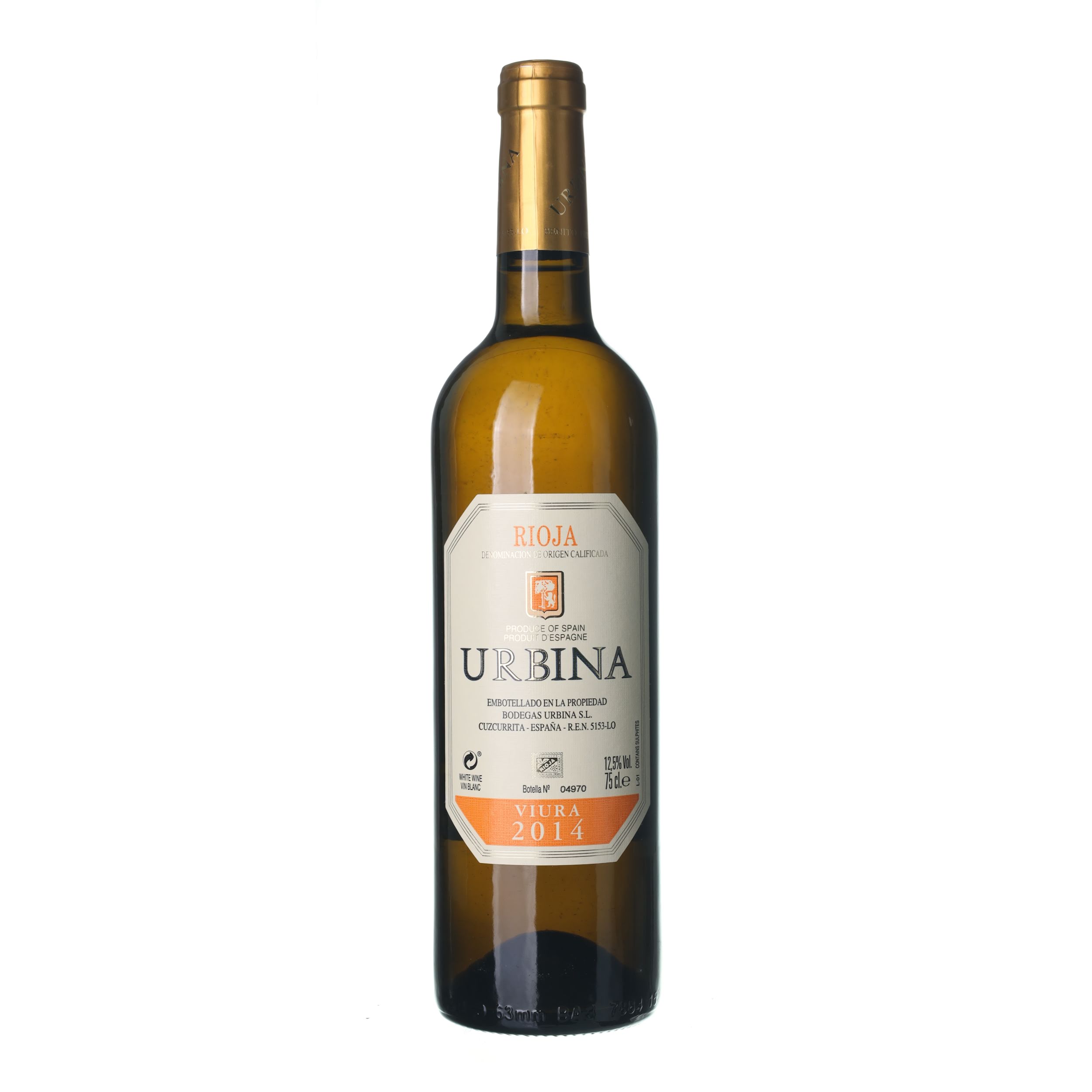 2014 Rioja Reserva Bodegas Urbina (0,75l)