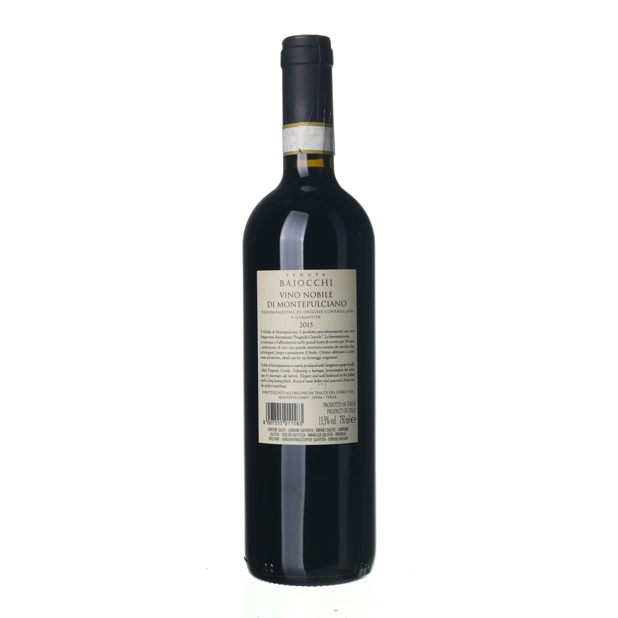 2015 Vino Nobile di Montepulciano Tenute del Cerro (0,75l) - Obrázek 2