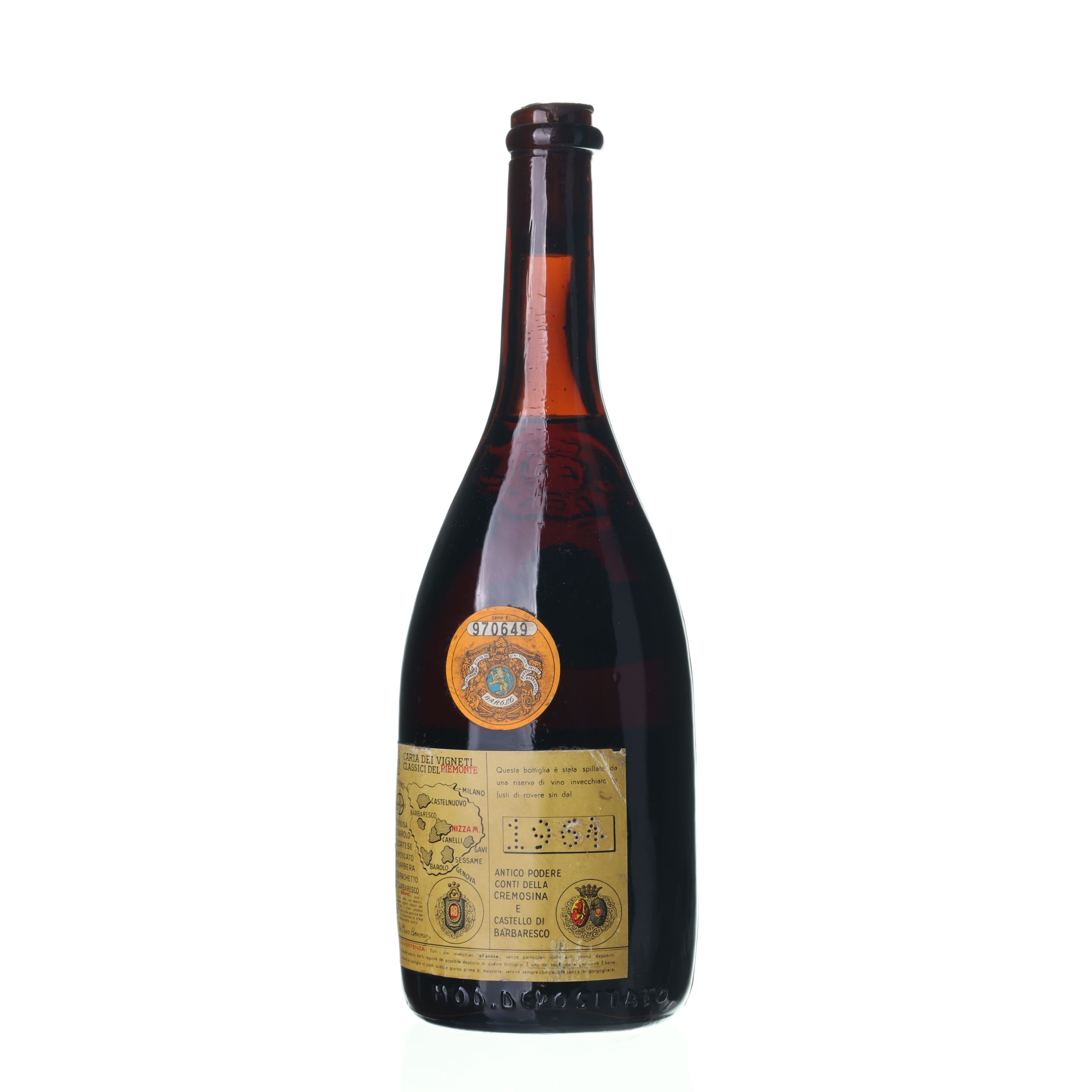 1964 Barolo Bersano (0,75l) - Obrázek 2