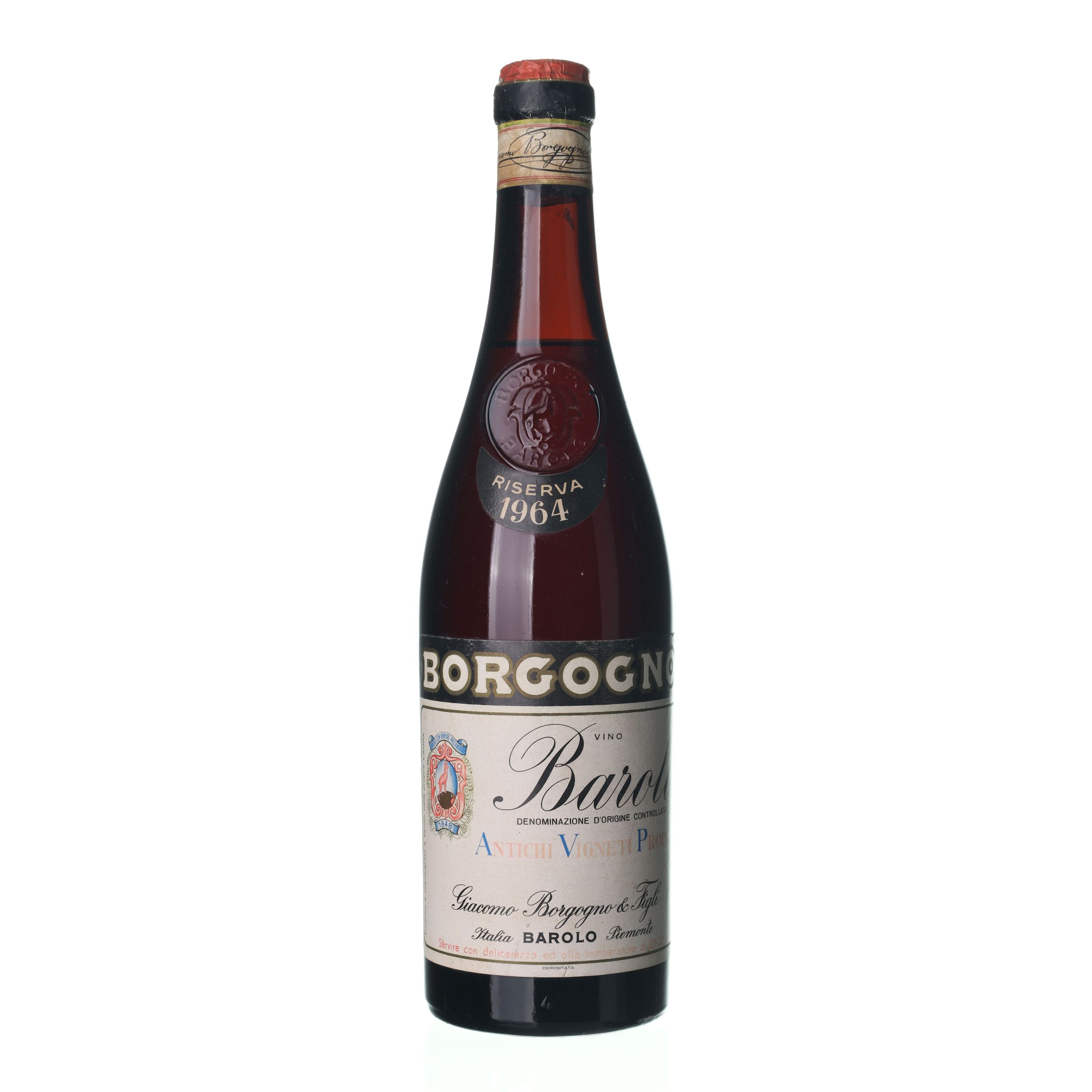 1964 Barolo Riserva Giacomo Borgogno & Figli (0,75l)