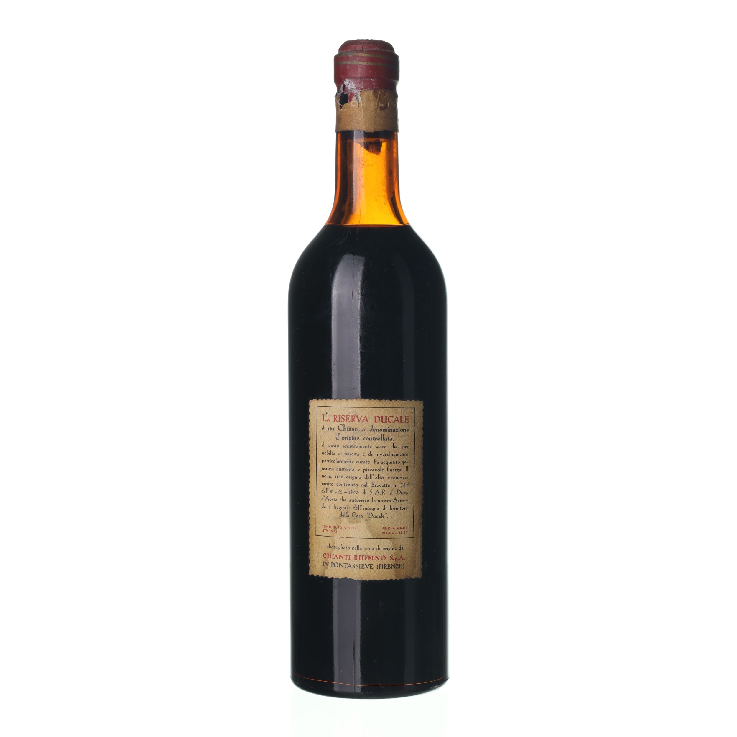 1964 Chianti Riserva Ruffino (0,75l) - Obrázek 2