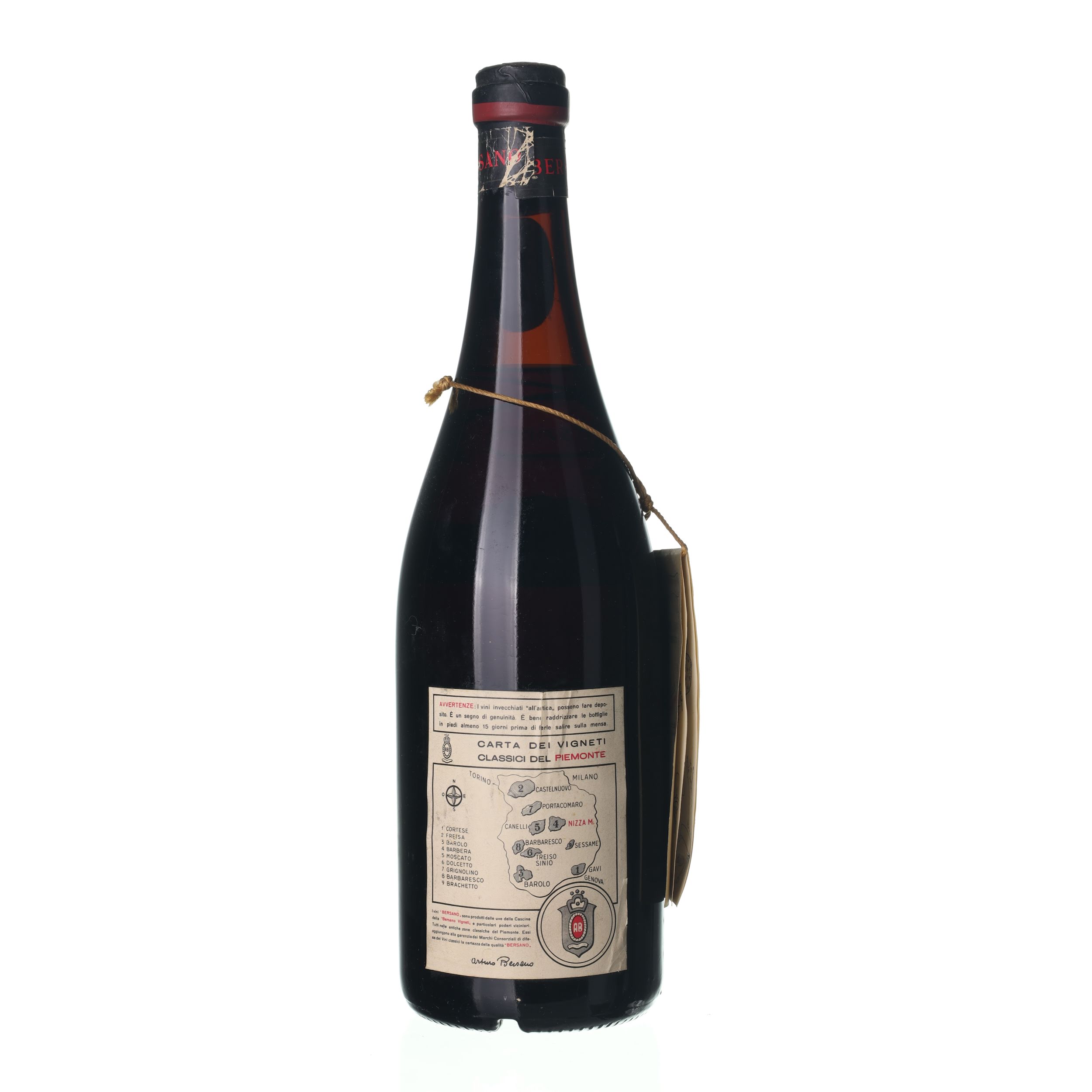 1967 Barolo Bersano (0,75l) - Obrázek 2