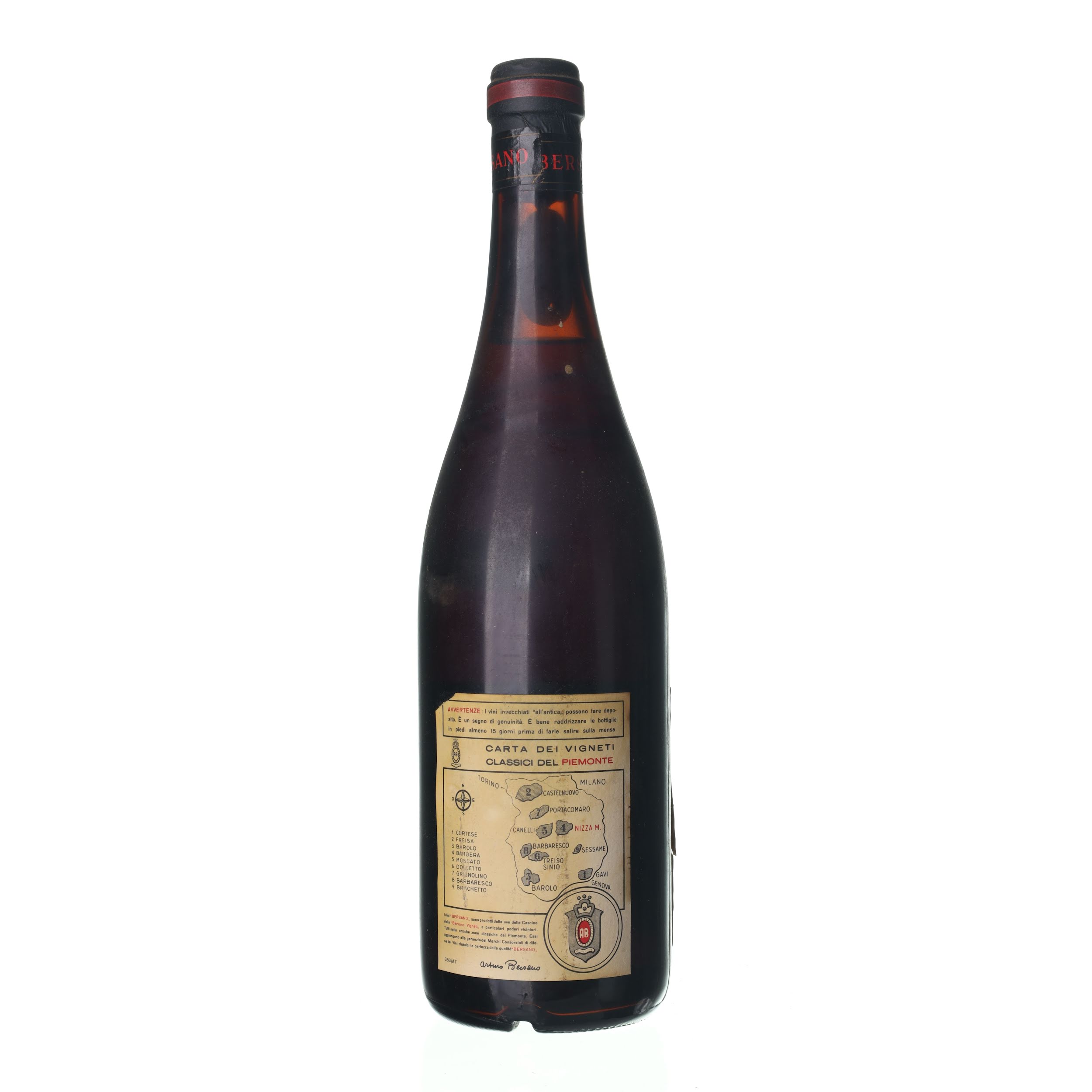 1971 Barolo Bersano (0,75l) - Obrázek 2