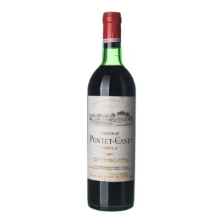 1976 Pauillac Grand Cru Château Pontet Canet (0,75l)