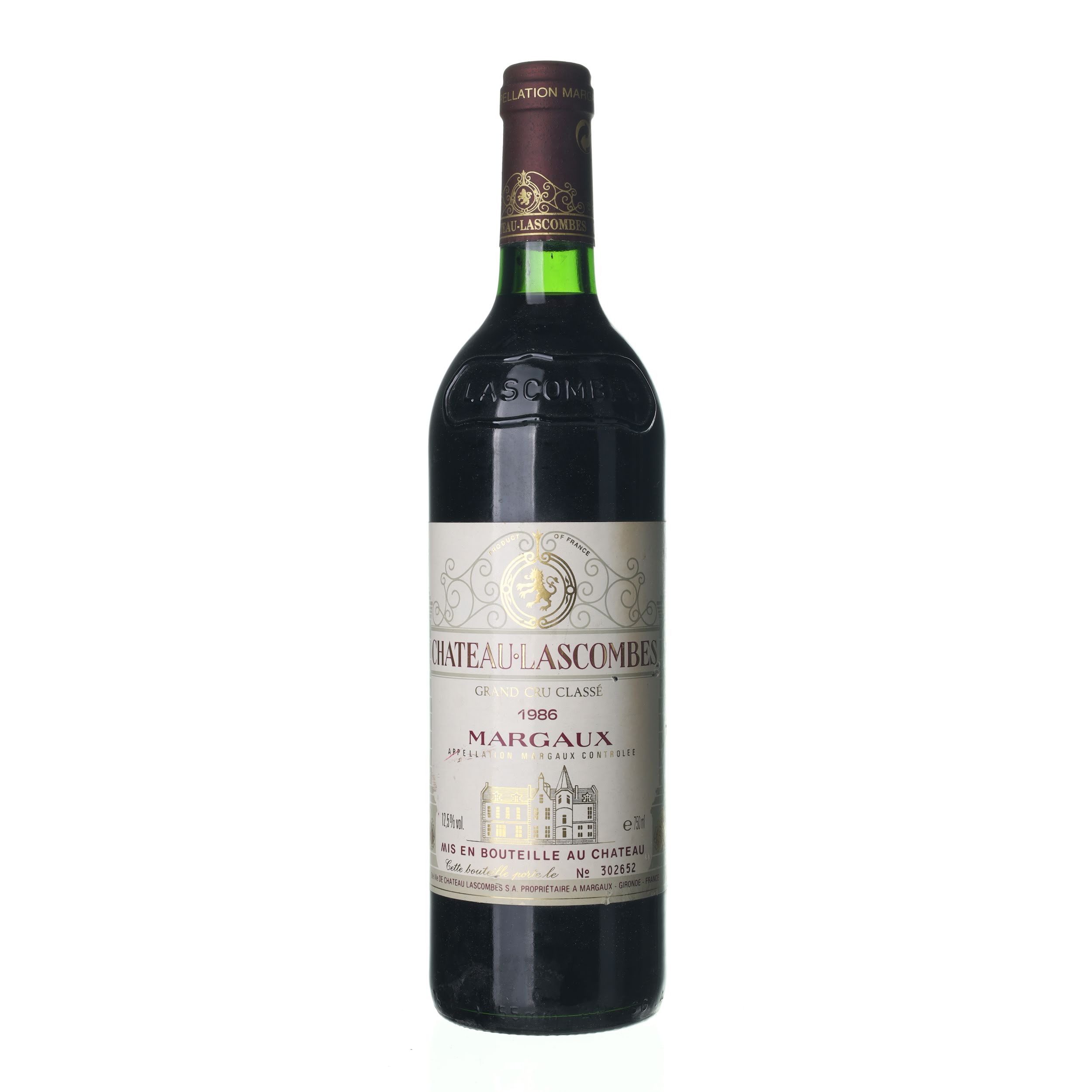 1986 Margaux Grand Cru Château Lascombes (0,75l)