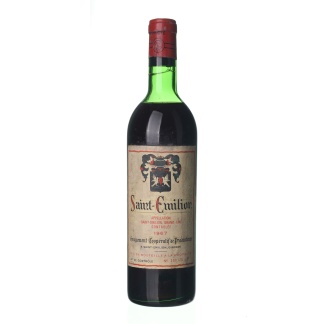1967 Saint-Emilion Grand Cru Groupement Coopératif de Producteurs (0,75l)