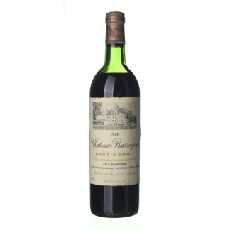 1975 Haut-Médoc Cru Bourgeois Chateau Barreyres (0,75l)