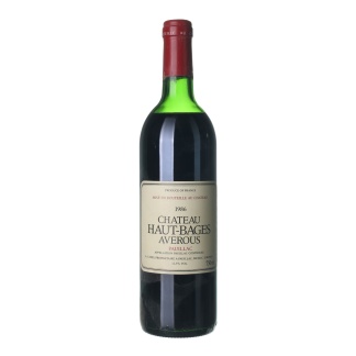 1986 Pauillac Château Haut-Bages Averous (0,75l)