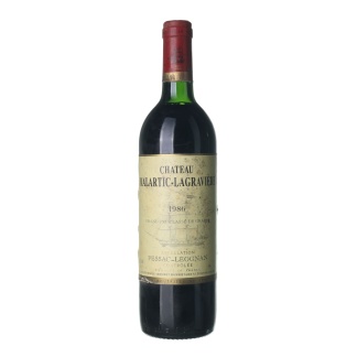 1986 Pessac-Léognan Grand Cru Chateau Malartic-Lagraviere (0,75l)