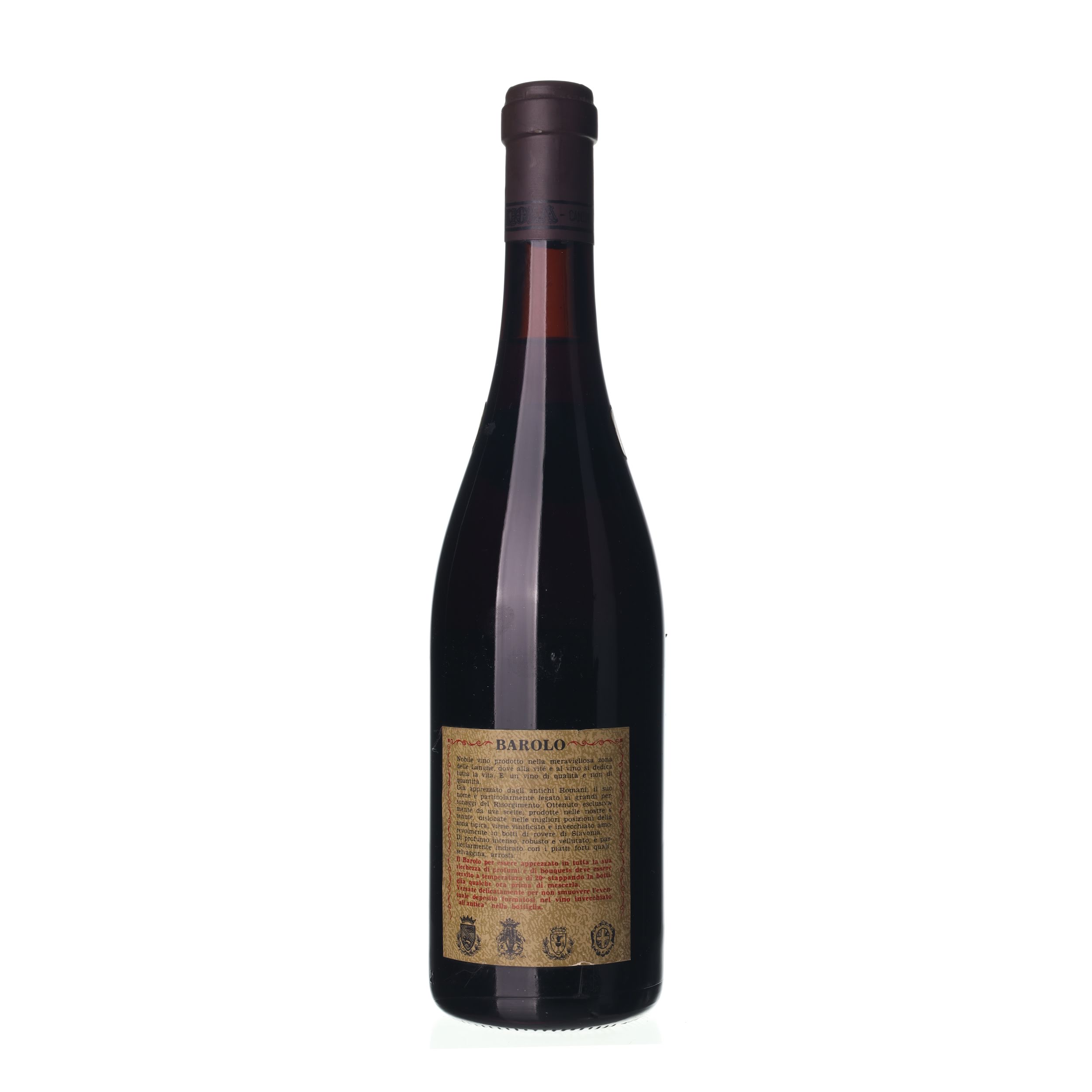 1961 Barolo Kiola (0,75l) - Obrázek 2