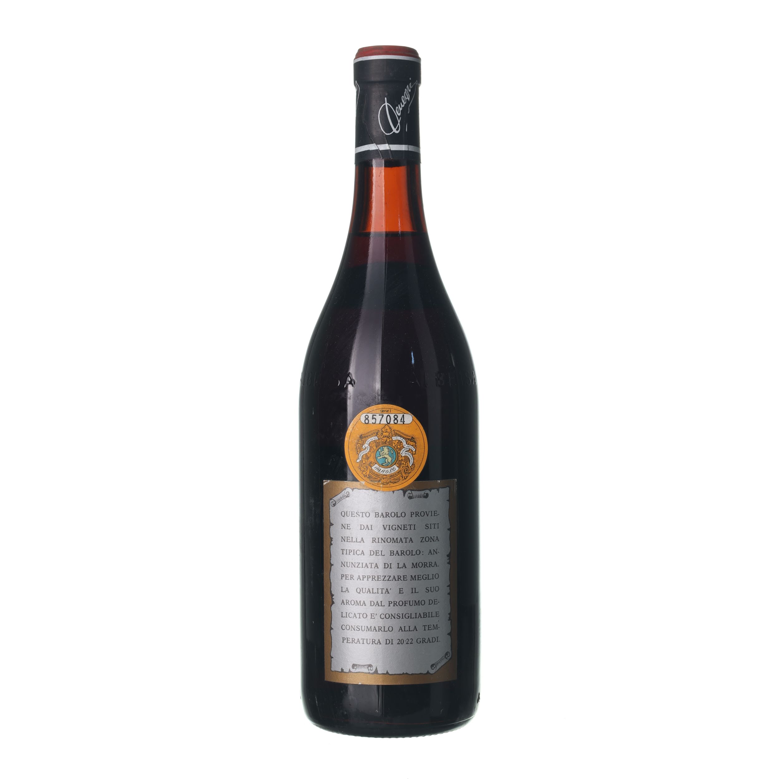 1971 Barolo Lorenzo Denegri (0,75l) - Obrázek 2