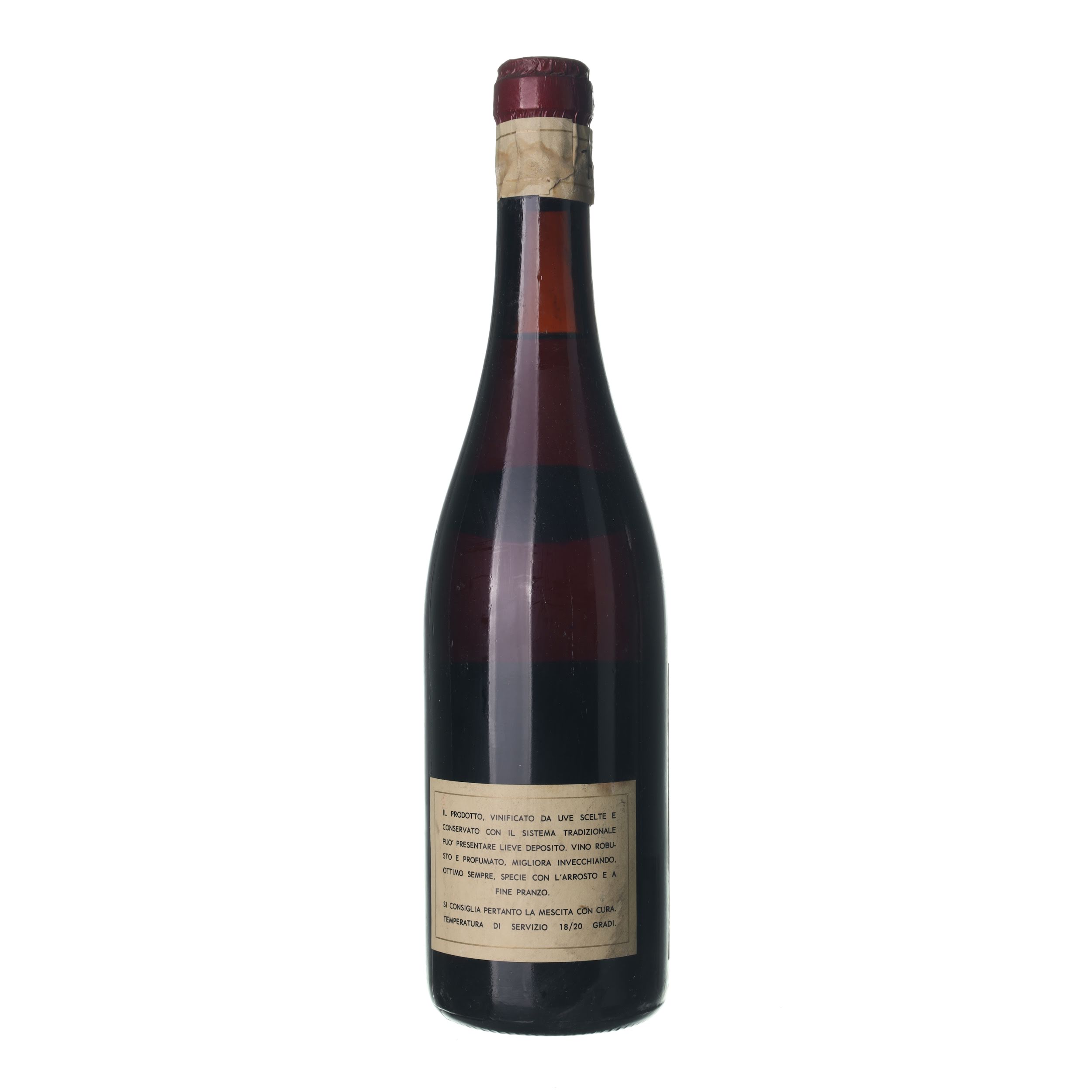 1971 Nebbiolo d´Alba Fratelli Rabino (0,75l) - Obrázek 2