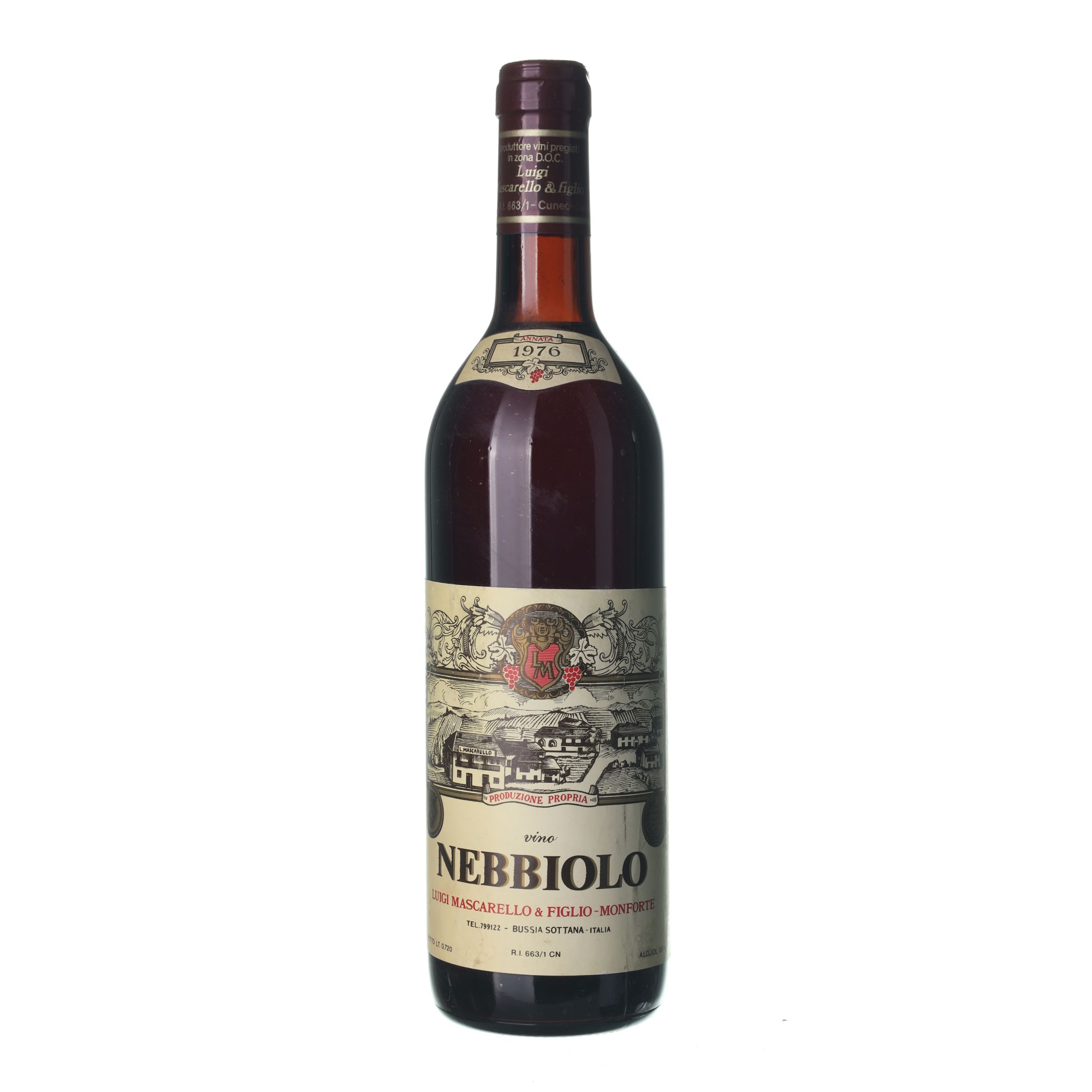 1976 Nebbiolo Luigi Mascarello (0,75l)