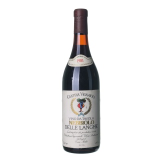 1981 Nebbiolo delle Langhe Cantina Vignaioli (0,75l)