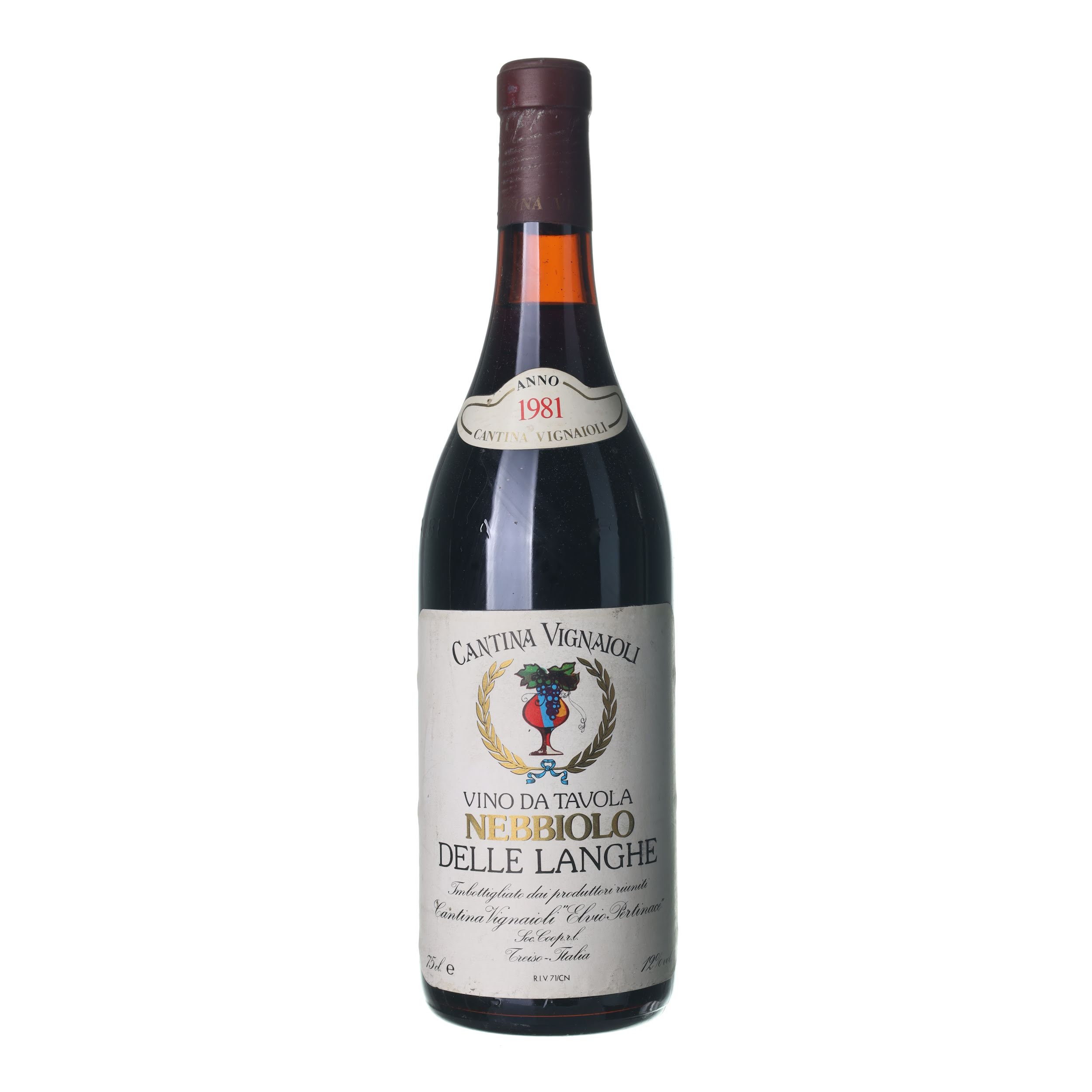 1981 Nebbiolo delle Langhe Cantina Vignaioli (0,75l)