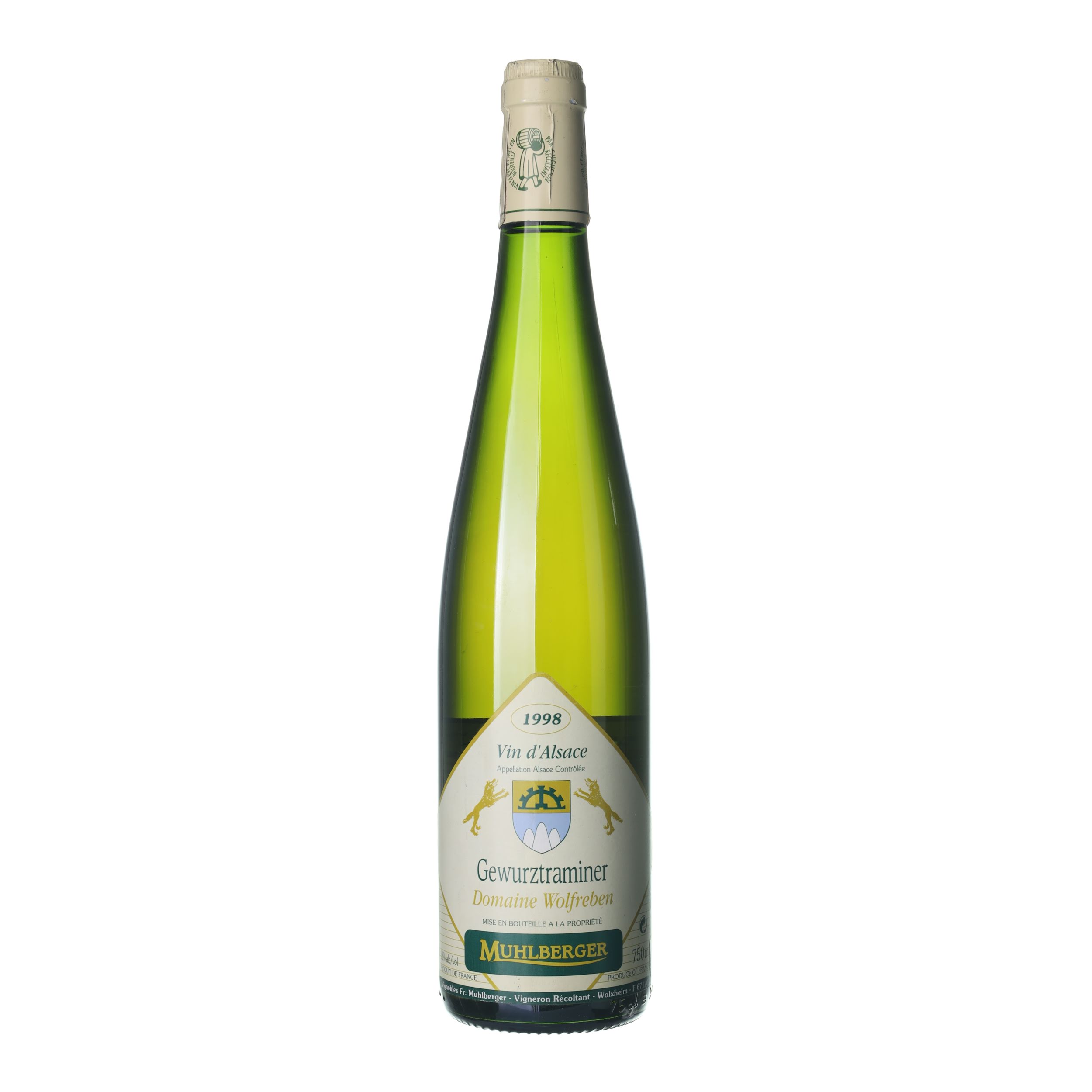 1998 Tramín červený / Gewürztraminer Muhlberger (0,75l)