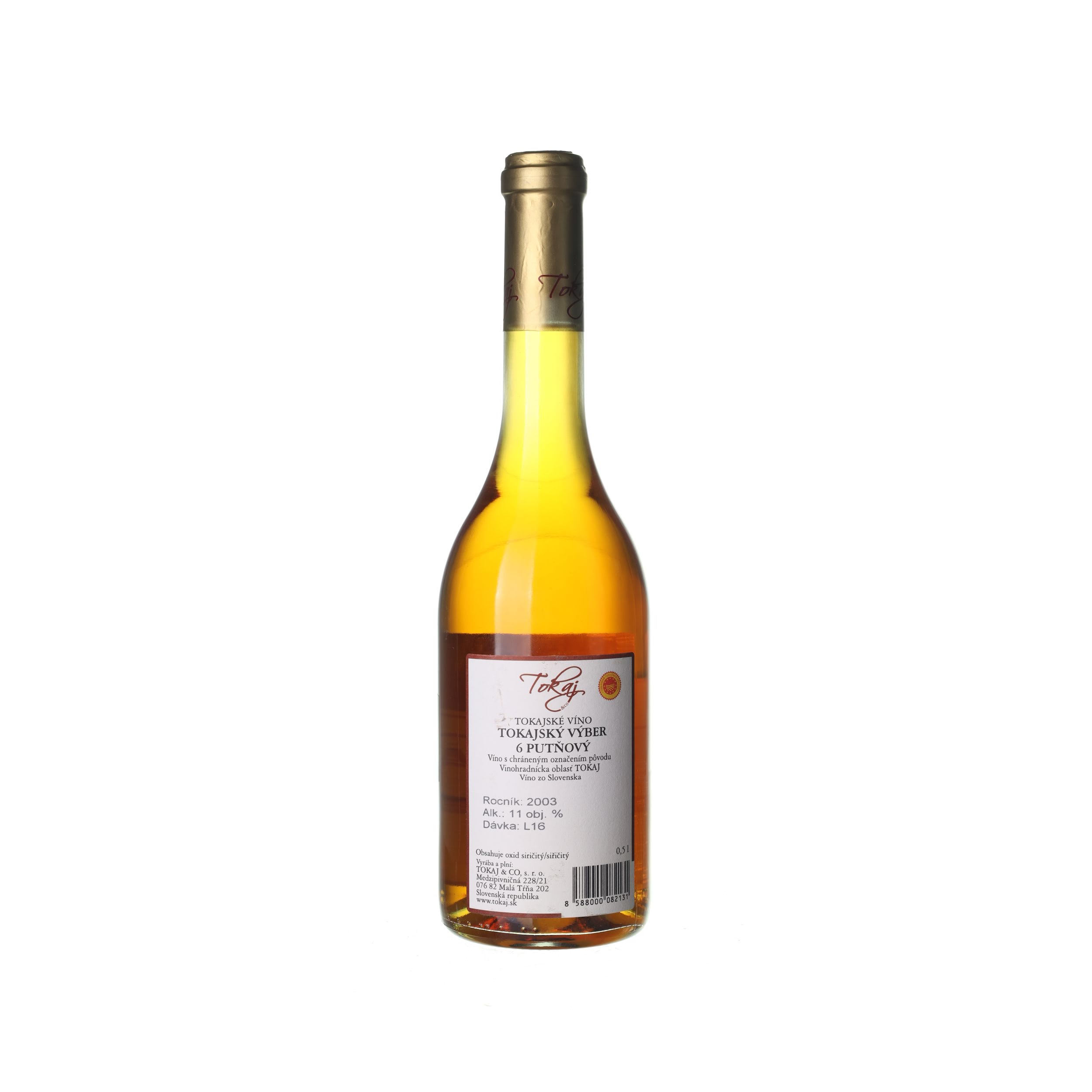 2003 Tokajský výber 6-putňový Tokaj & Co 0,5l (0,5l) - Obrázek 2