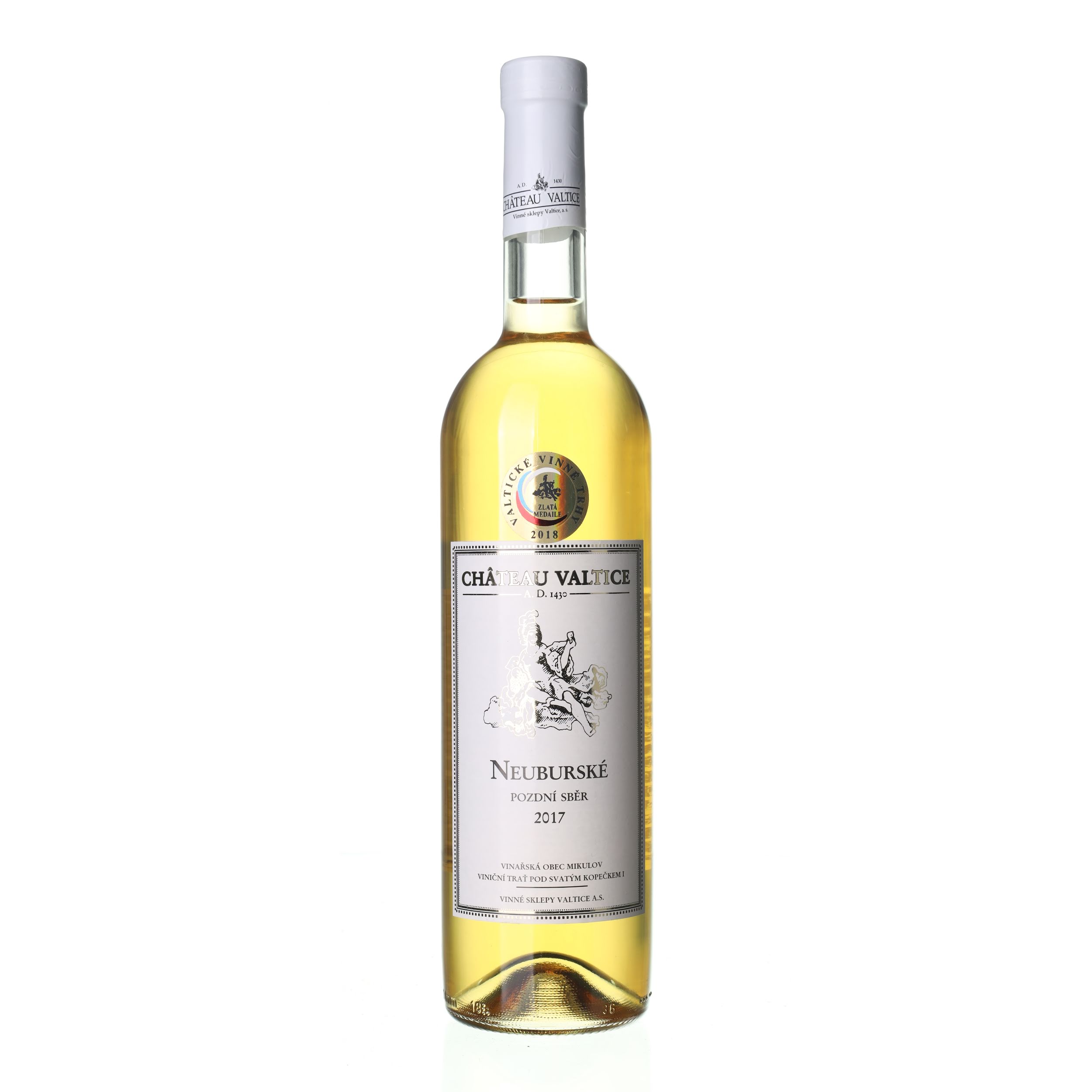 2017 Neuburské Neskorý zber Château Valtice (0,75l)