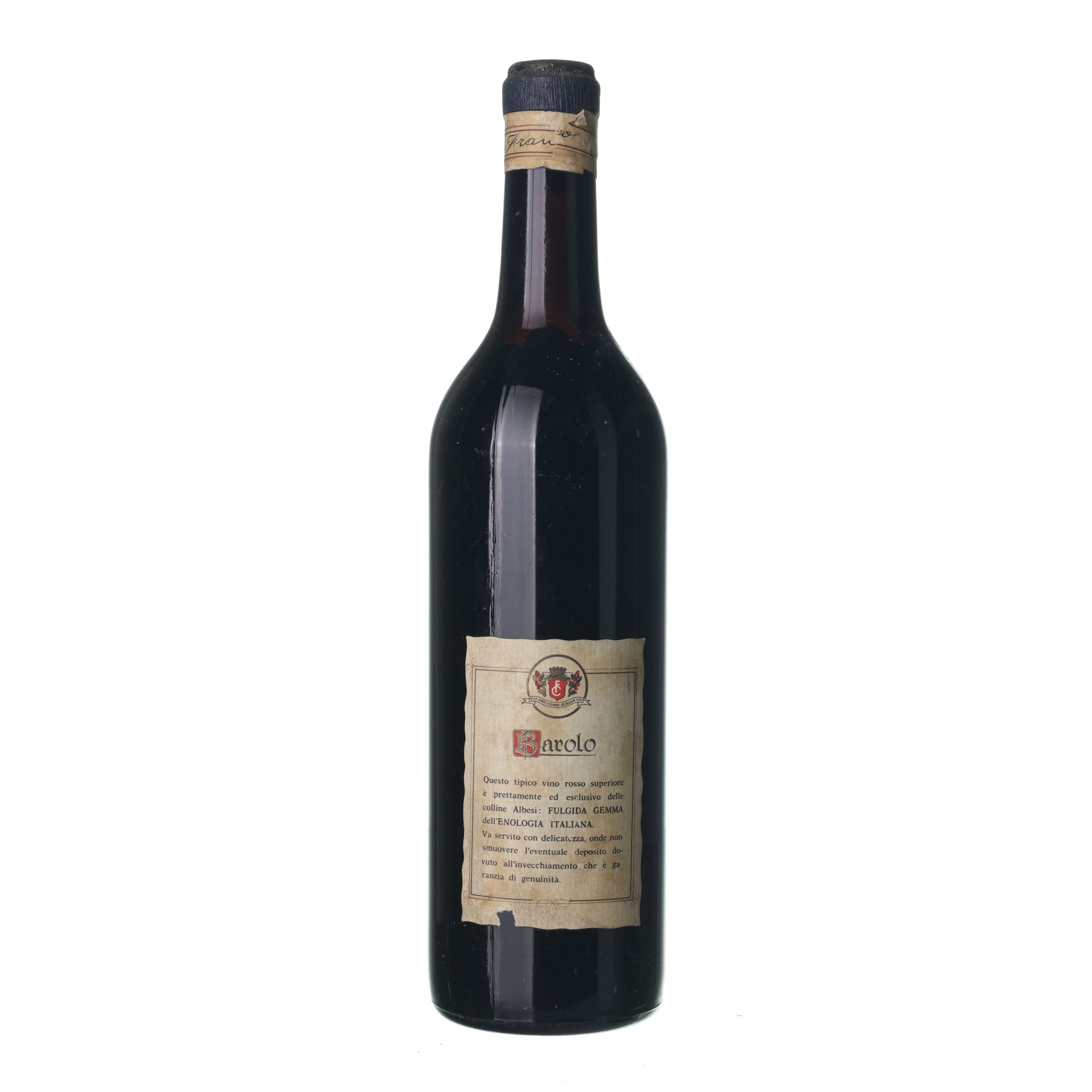 1961 Barolo Francesco Capetta (0,75l) - Obrázek 2