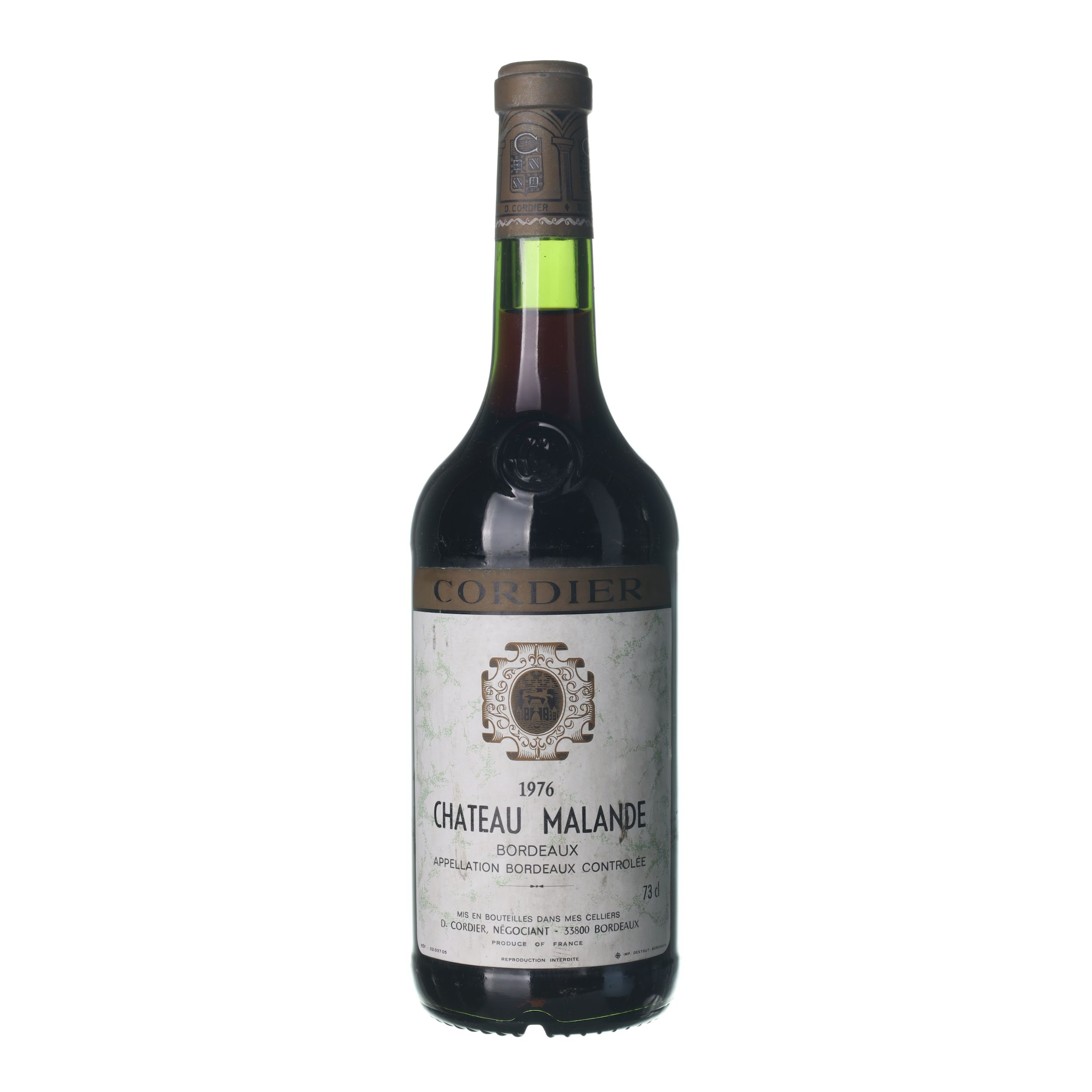 1976 Bordeaux Chateau Malande (0,75l)