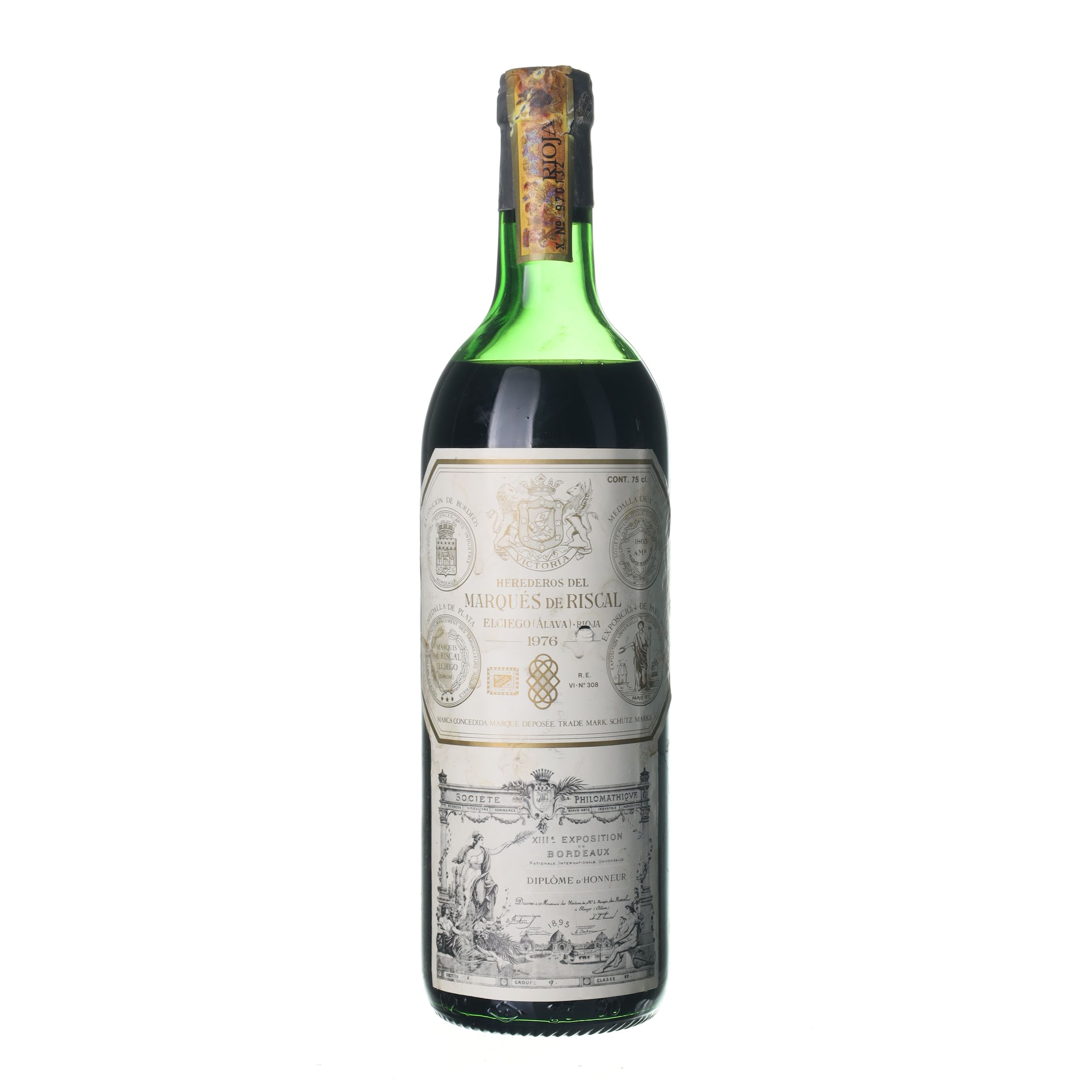 1976 Rioja Herederos del Marqués de Riscal (0,75l)