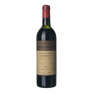 1978 Margaux Grand Cru Chateau Boyd-Cantenac (0,75l)