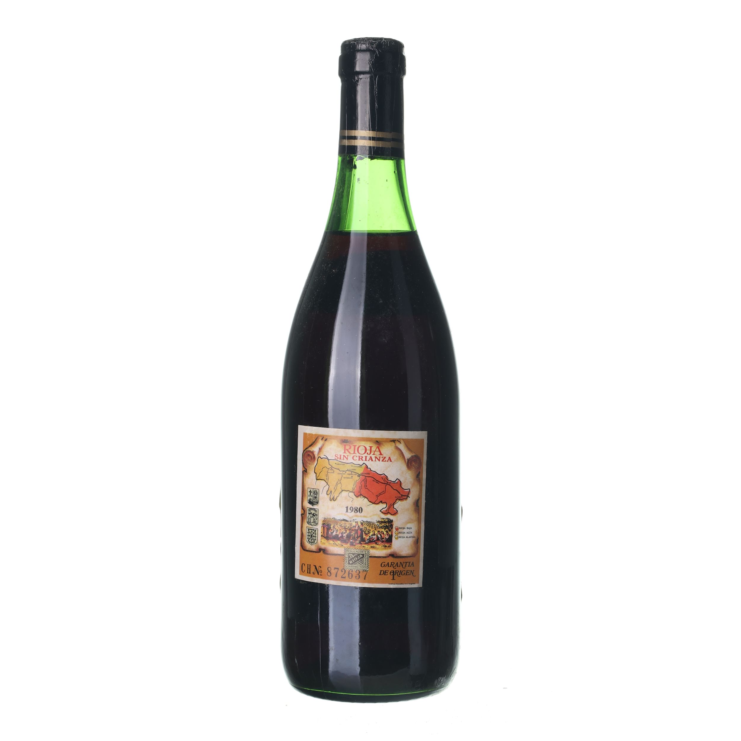 1980 Rioja Faustino Rivero Ulecia (0,75l) - Obrázek 2