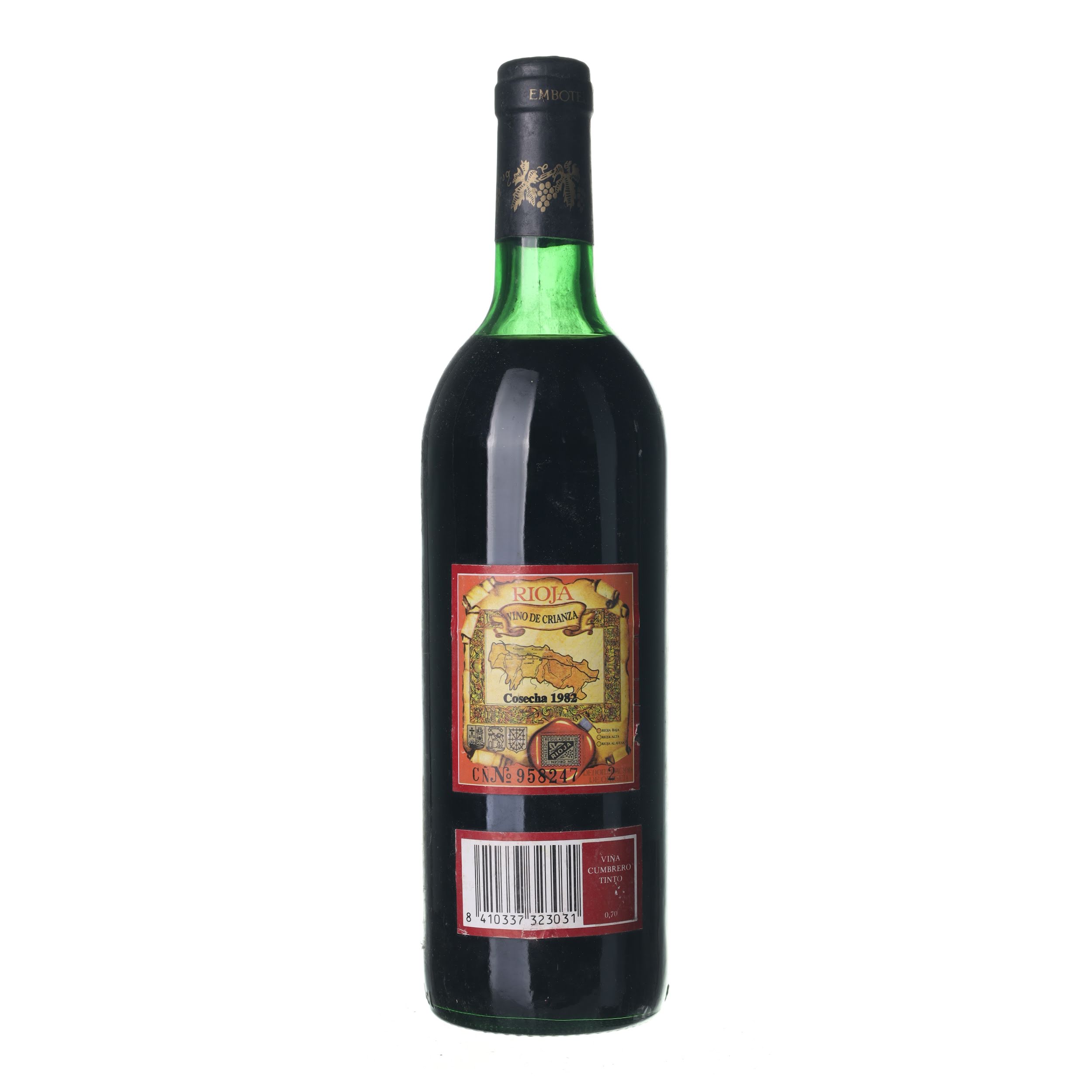 1982 Rioja Crianza Montecillo (0,75l) - Obrázek 2