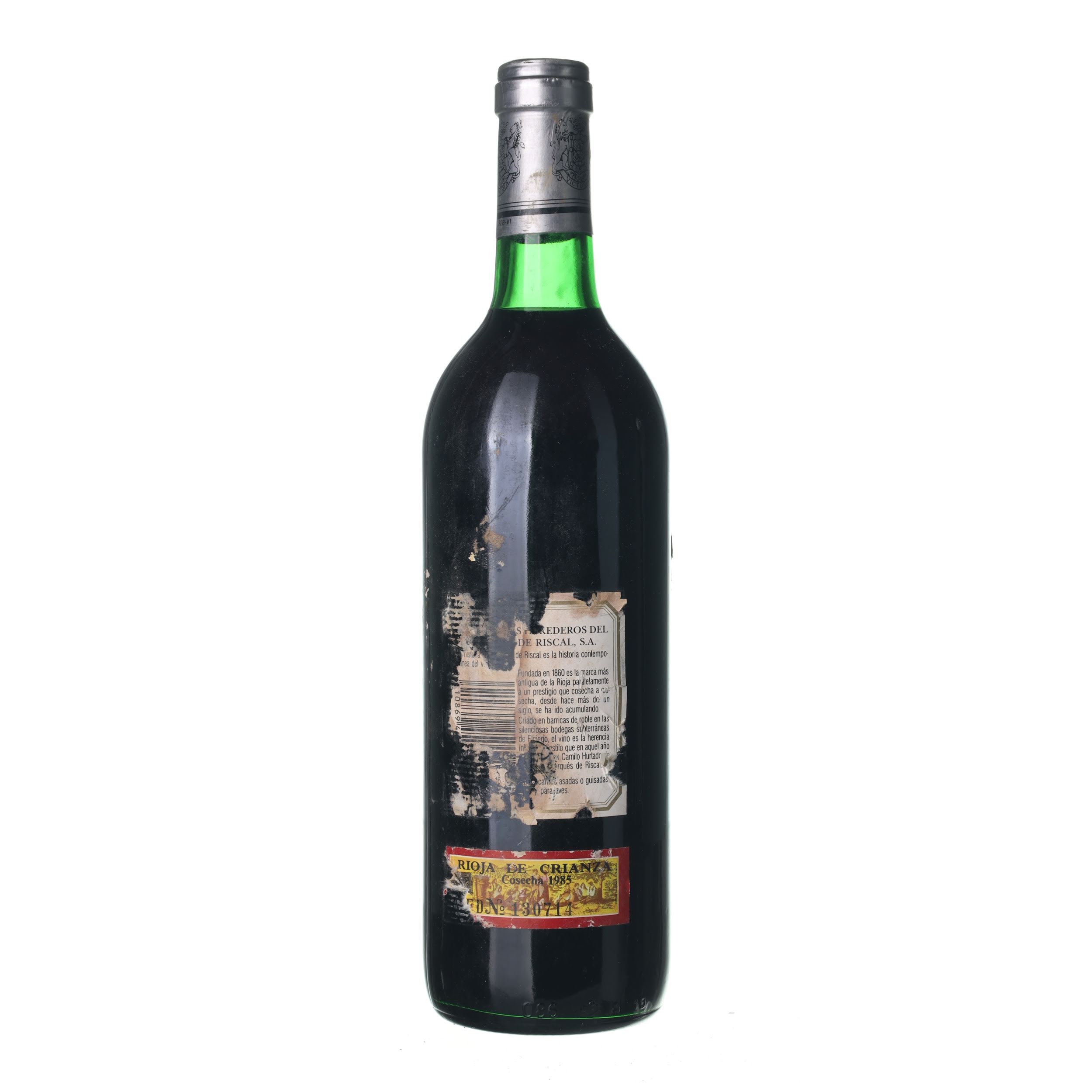 1985 Rioja Herederos del Marqués de Riscal (0,75l) - Obrázek 2