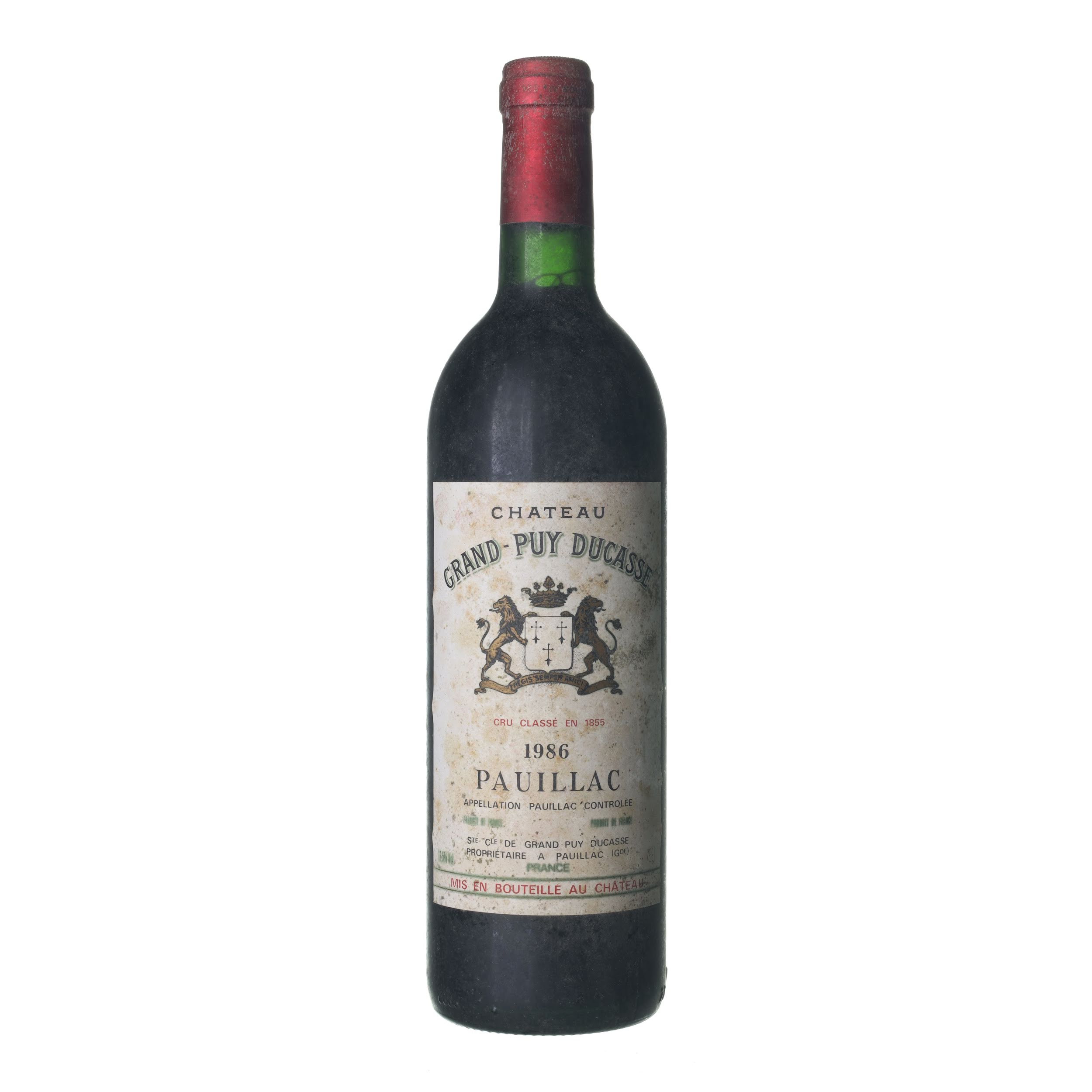1986 Pauillac Grand Cru Château Grand Puy Ducasse (0,75l)