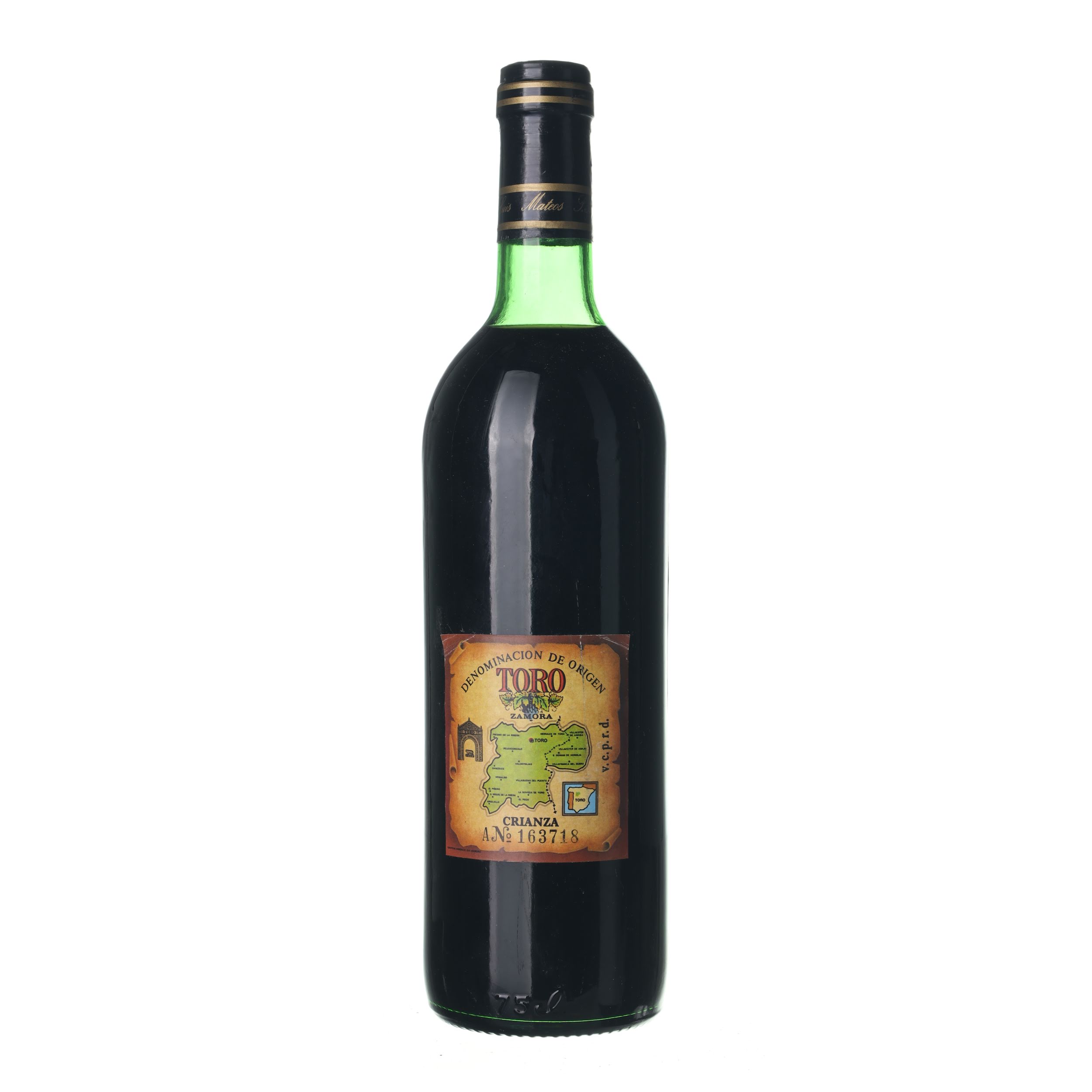 1986 Toro Bodegas Luis Mateos, S.A. (0,75l) - Obrázek 2
