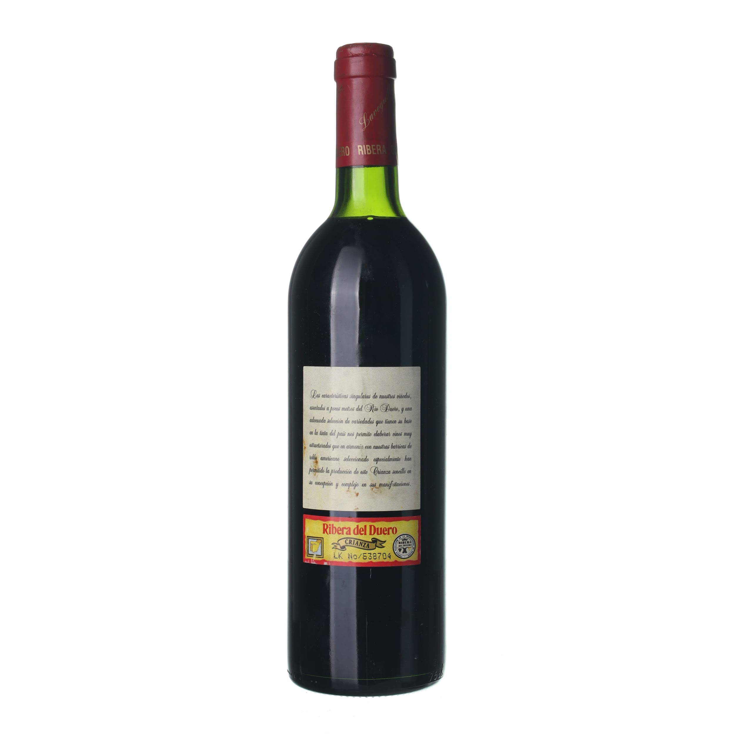 1992 Ribera del Duero Crianza Laveguilla (0,75l) - Obrázek 2