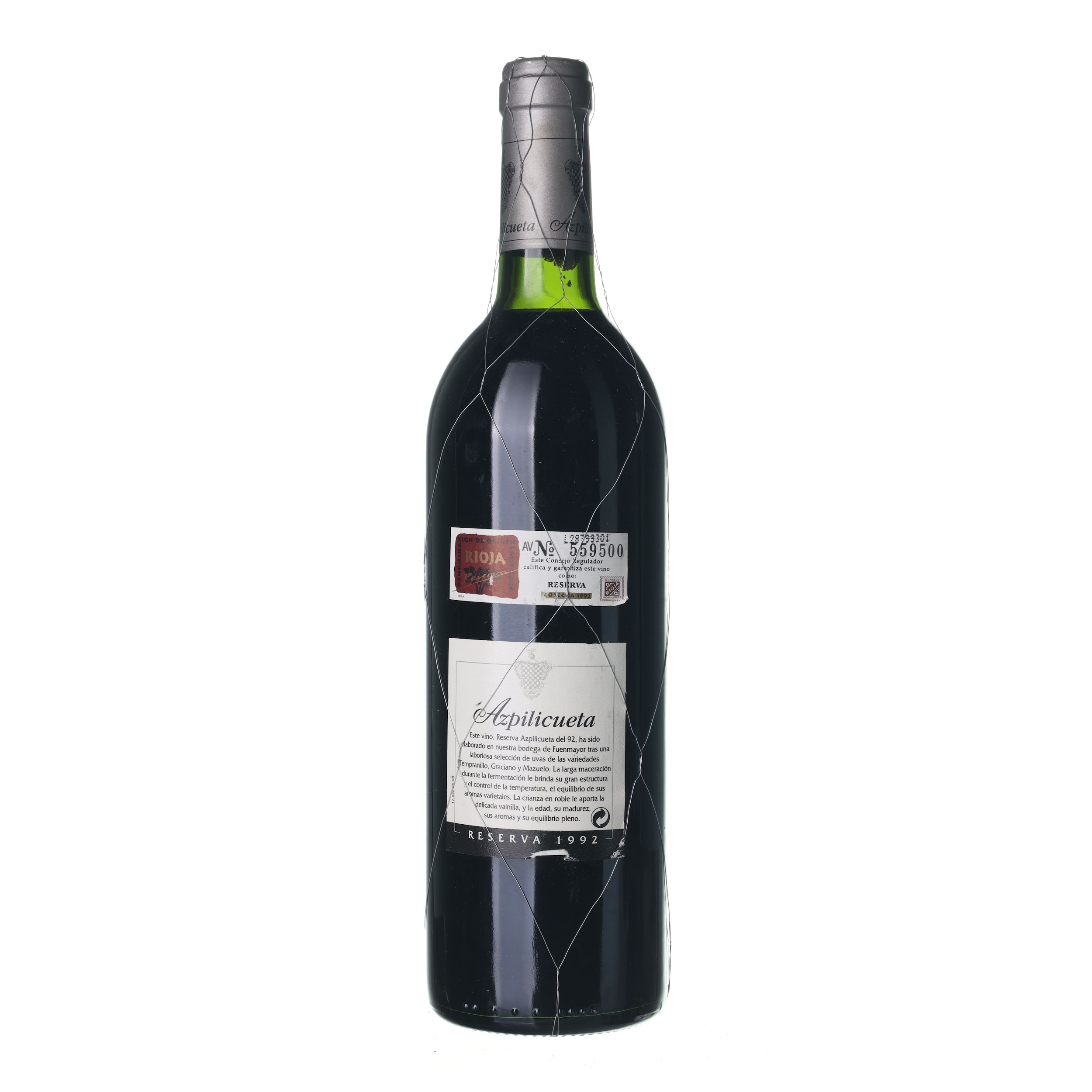 1992 Rioja Reserva Fuenmayor (0,75l) - Obrázek 2
