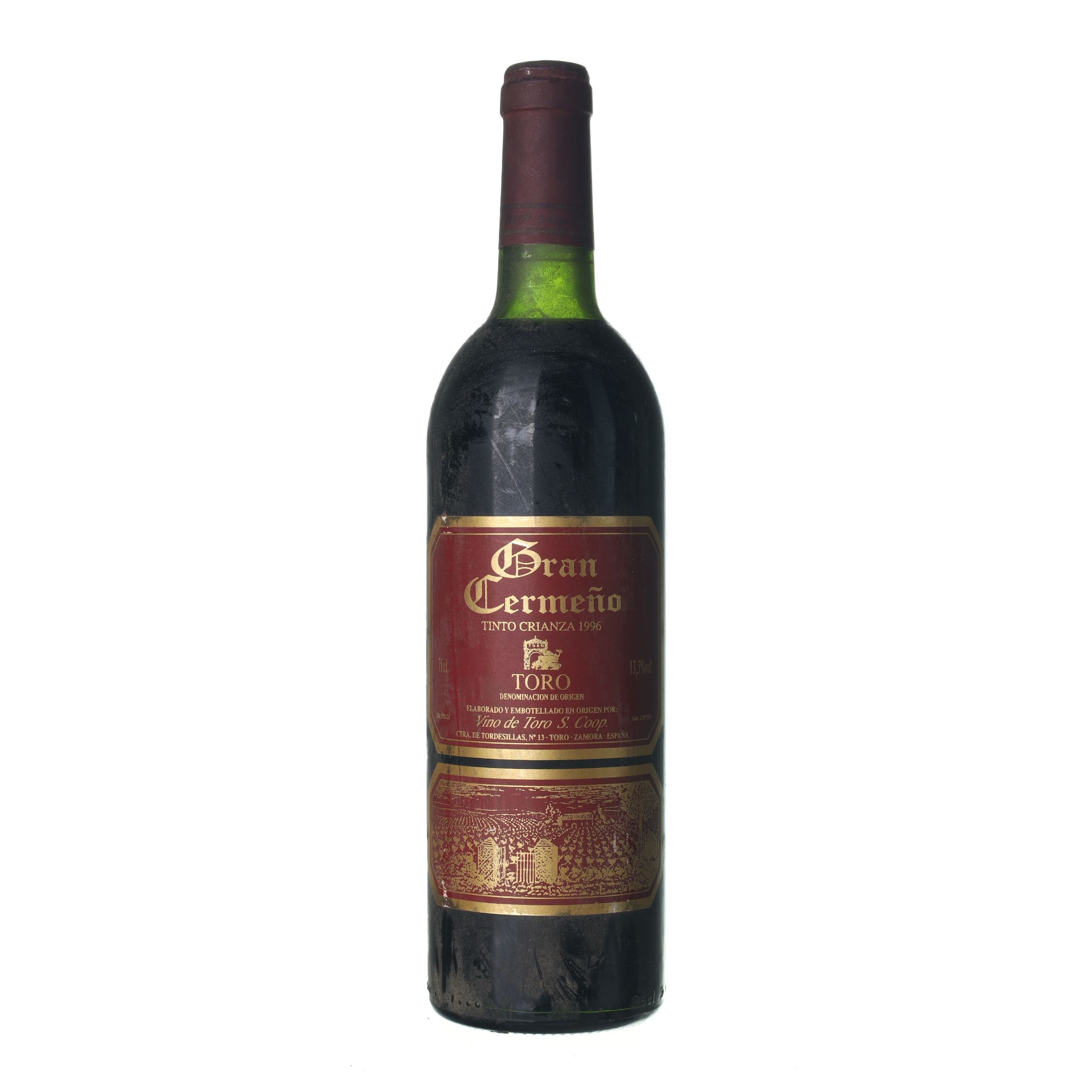 1996 Toro Crianza Gran Cermeno (0,75l)