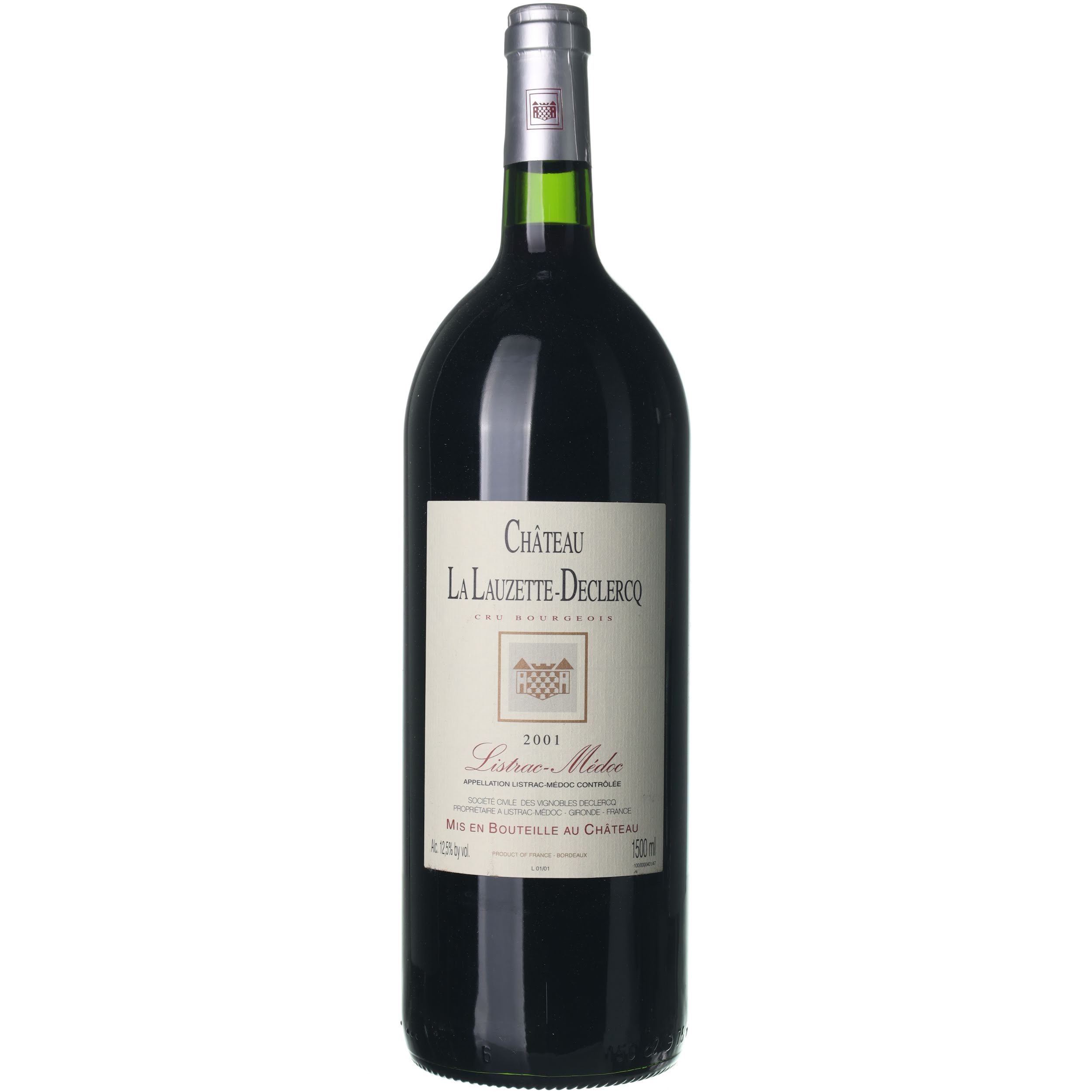 2001 Listrac Cru Bourgeois Chateau La Lauzette-Declercq 1,5 Magnum (1,5l)
